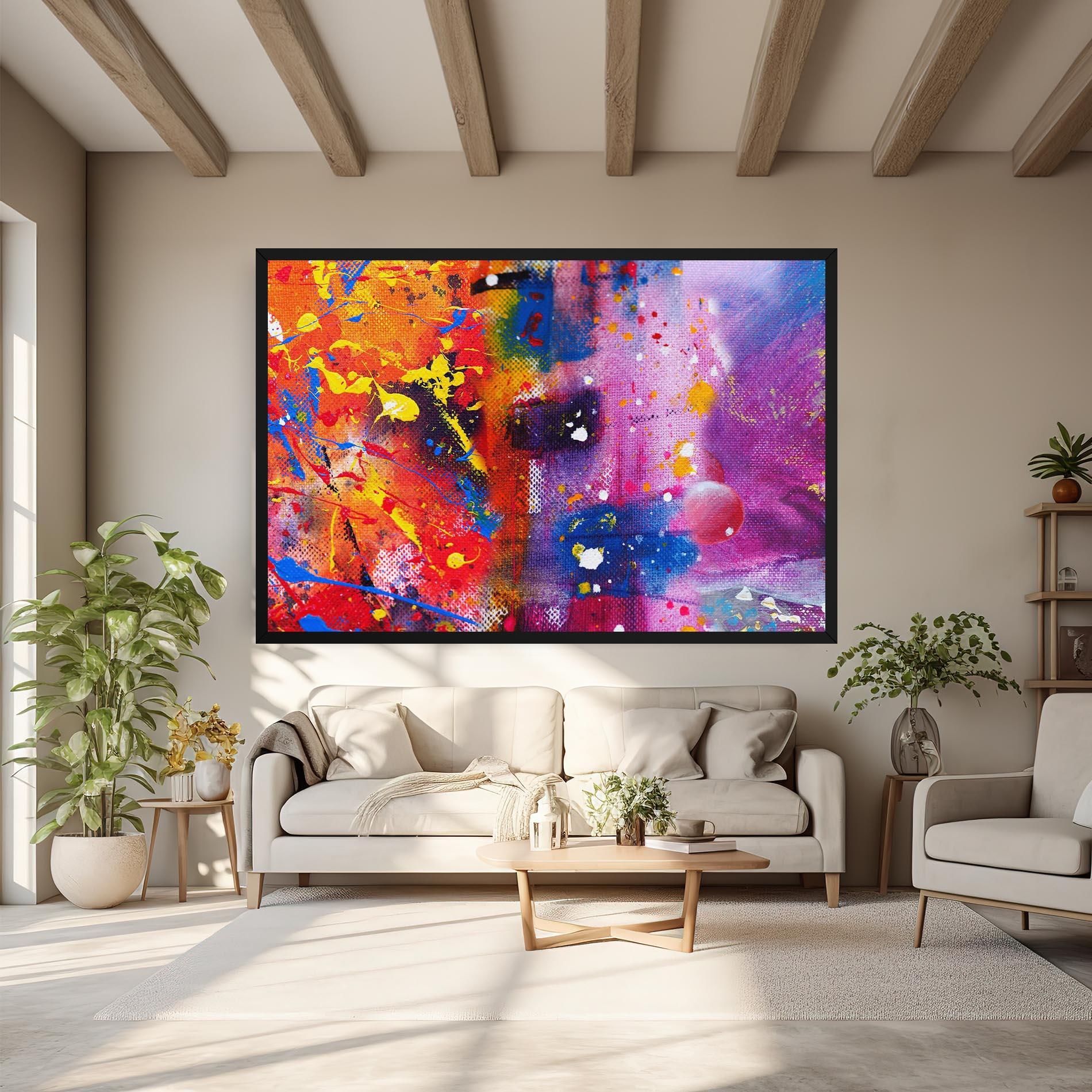 Obraz na Płótnie Art Panorama mockup 6