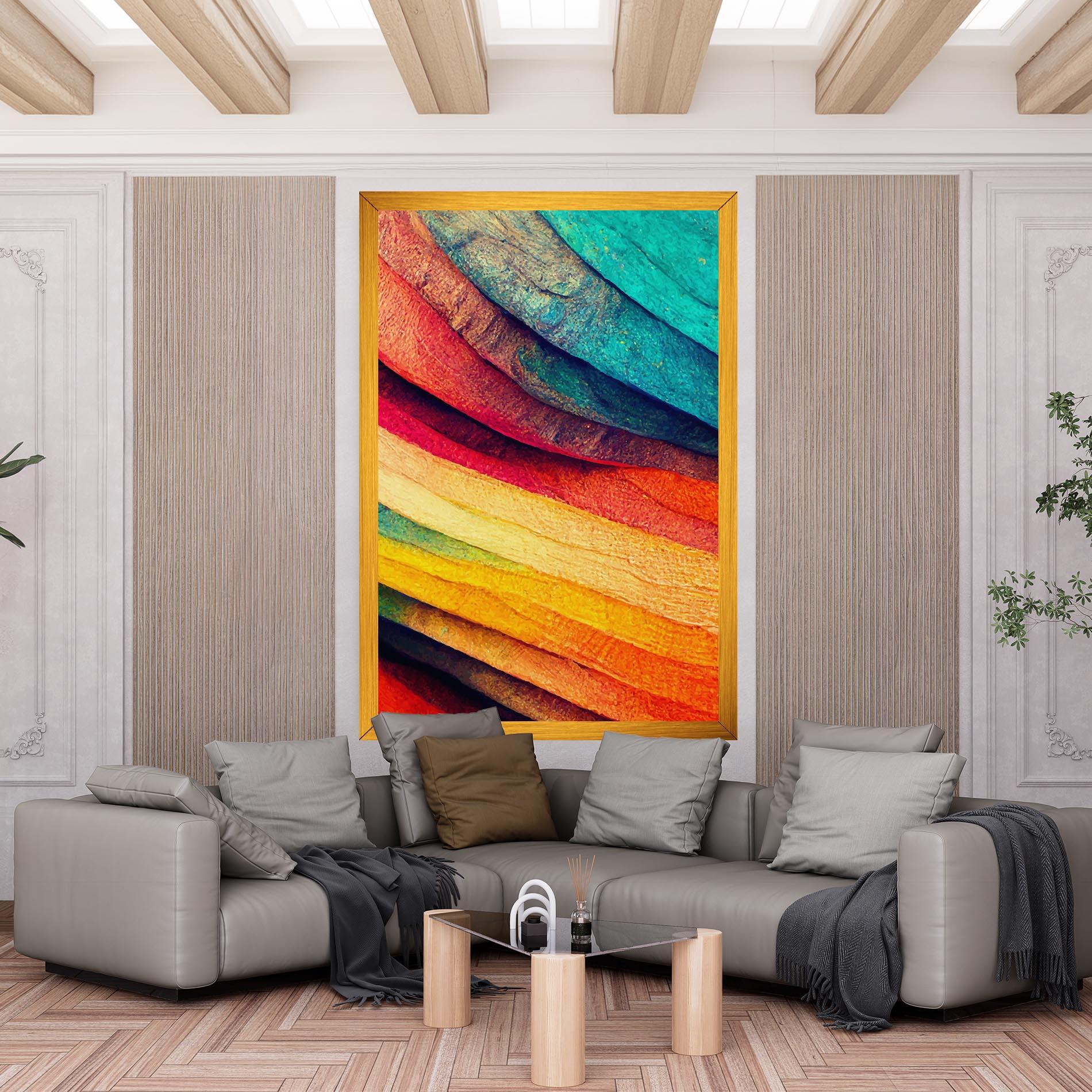 Obraz na Płótnie Autumn Abstract Color mockup 6