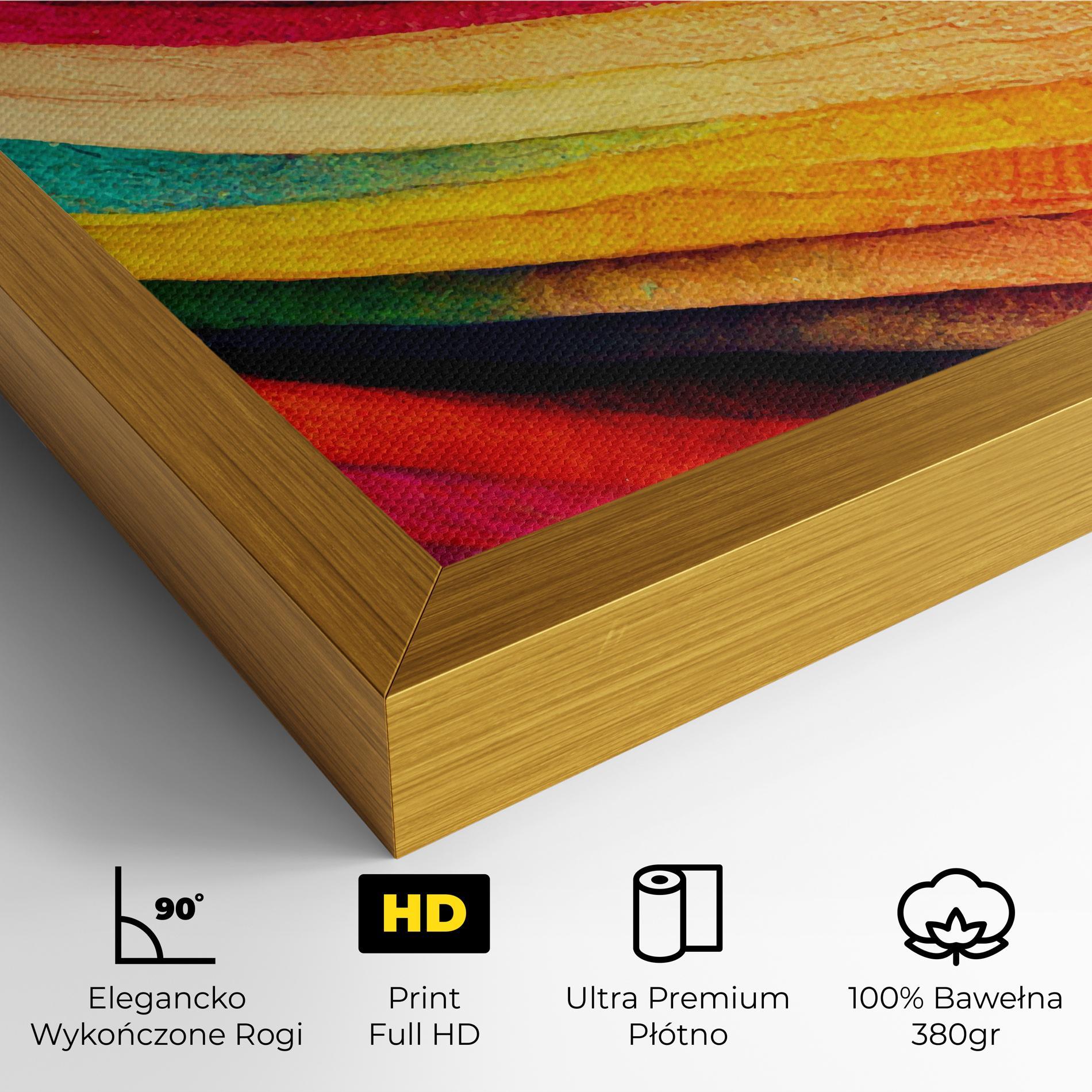 Obraz na Płótnie Autumn Abstract Color mockup 4