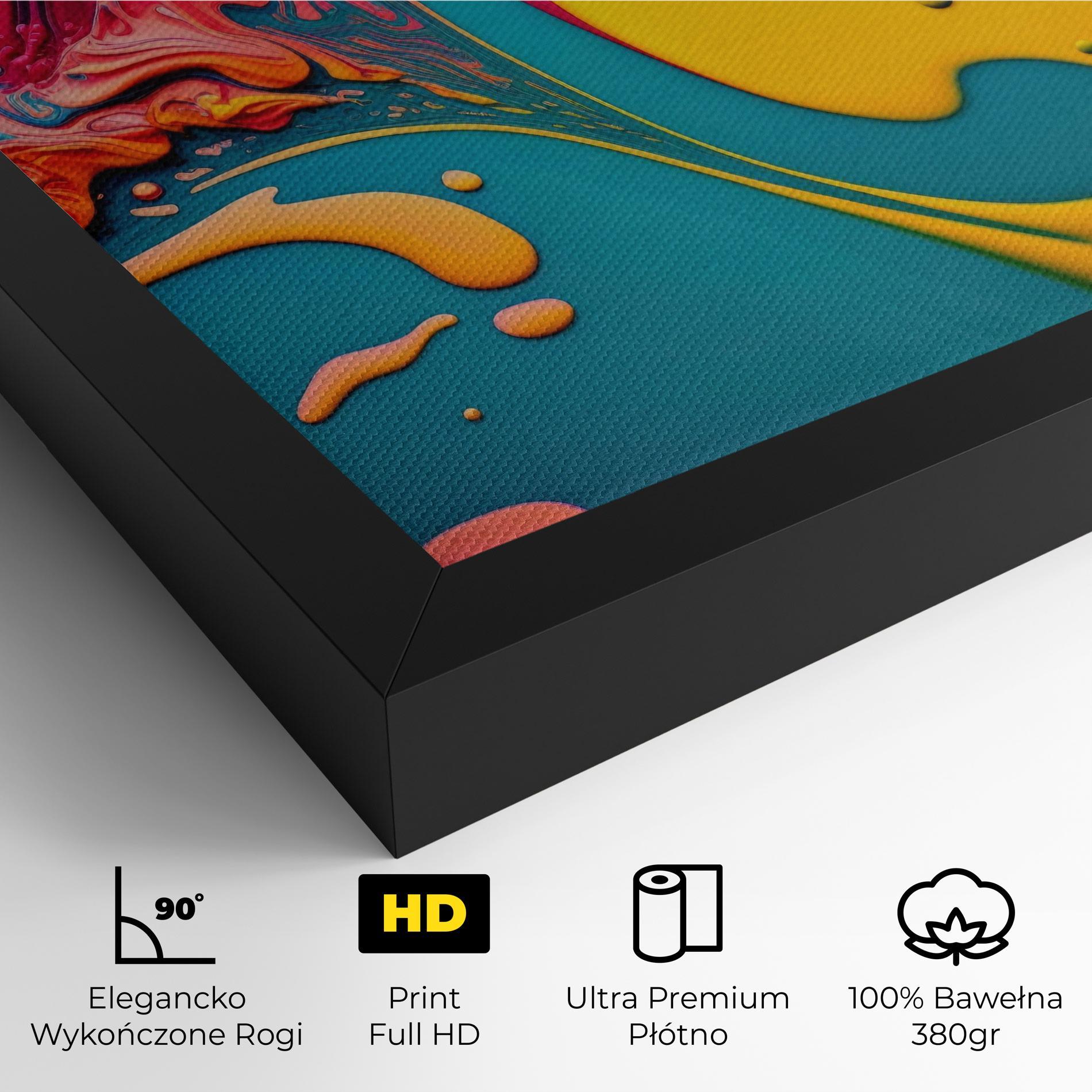 Obraz na Płótnie Acrylic Close Up mockup 4