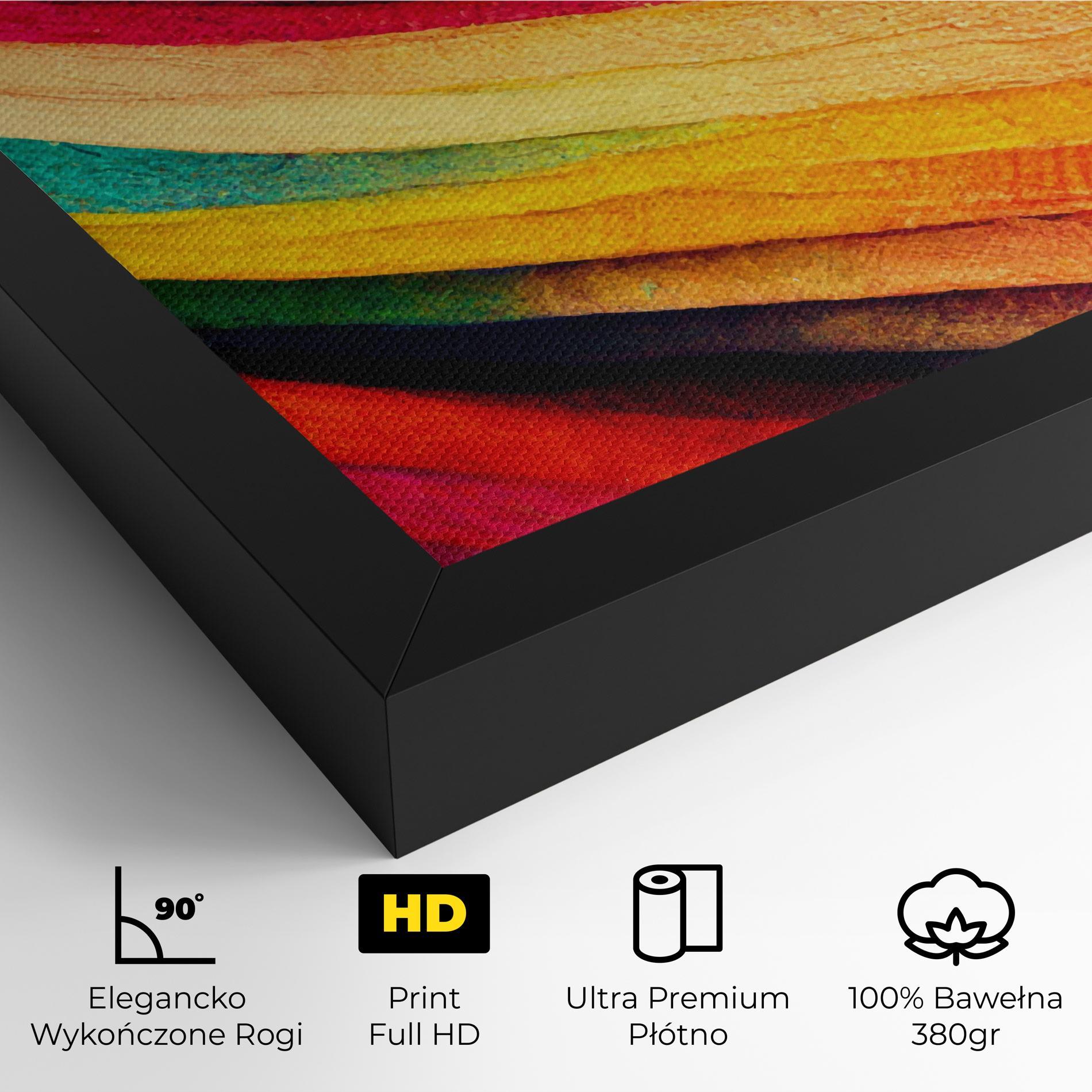 Obraz na Płótnie Autumn Abstract Color mockup 4