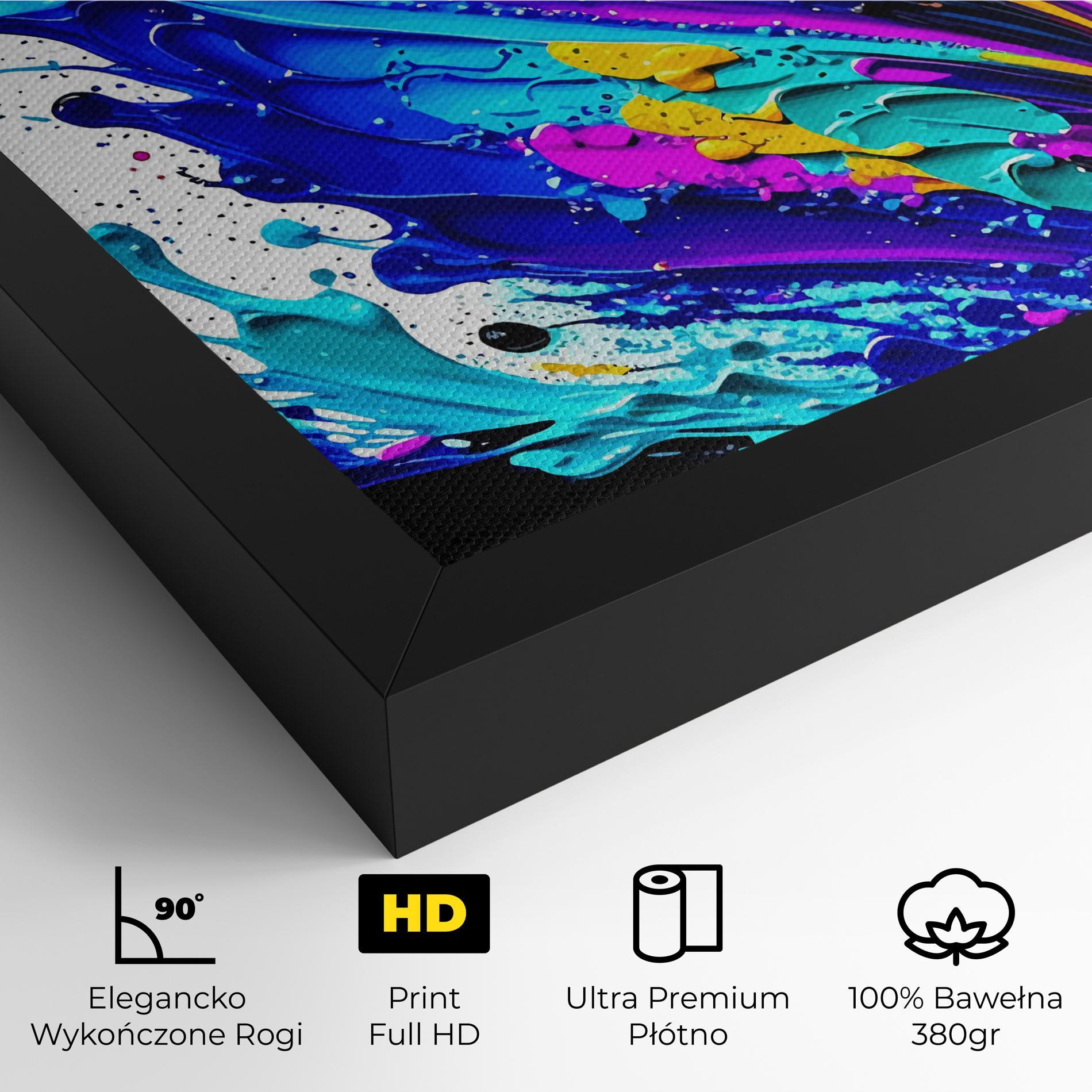 Obraz na Płótnie Beautiful Splash mockup 4