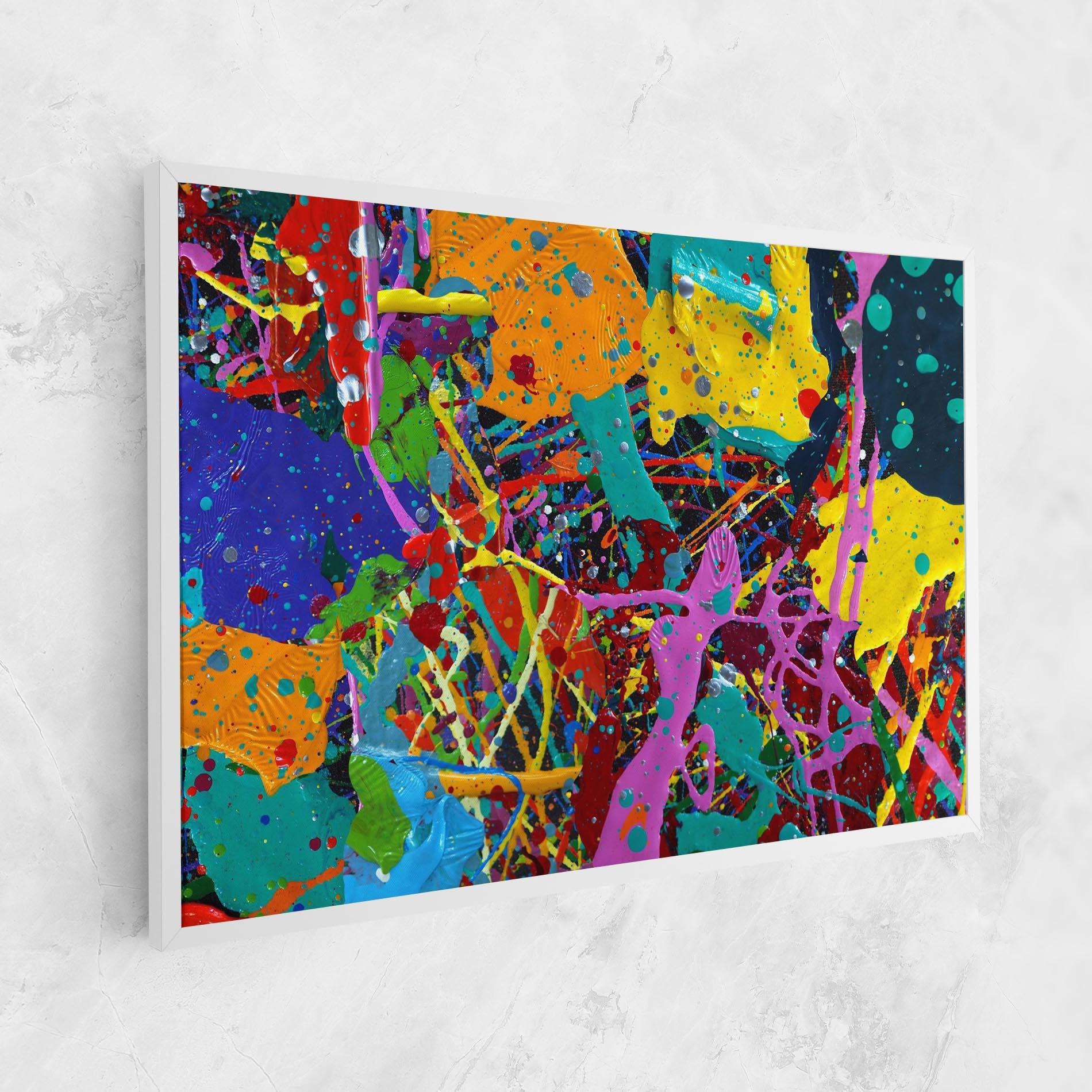 Obraz na Płótnie Dark Panorama mockup 1