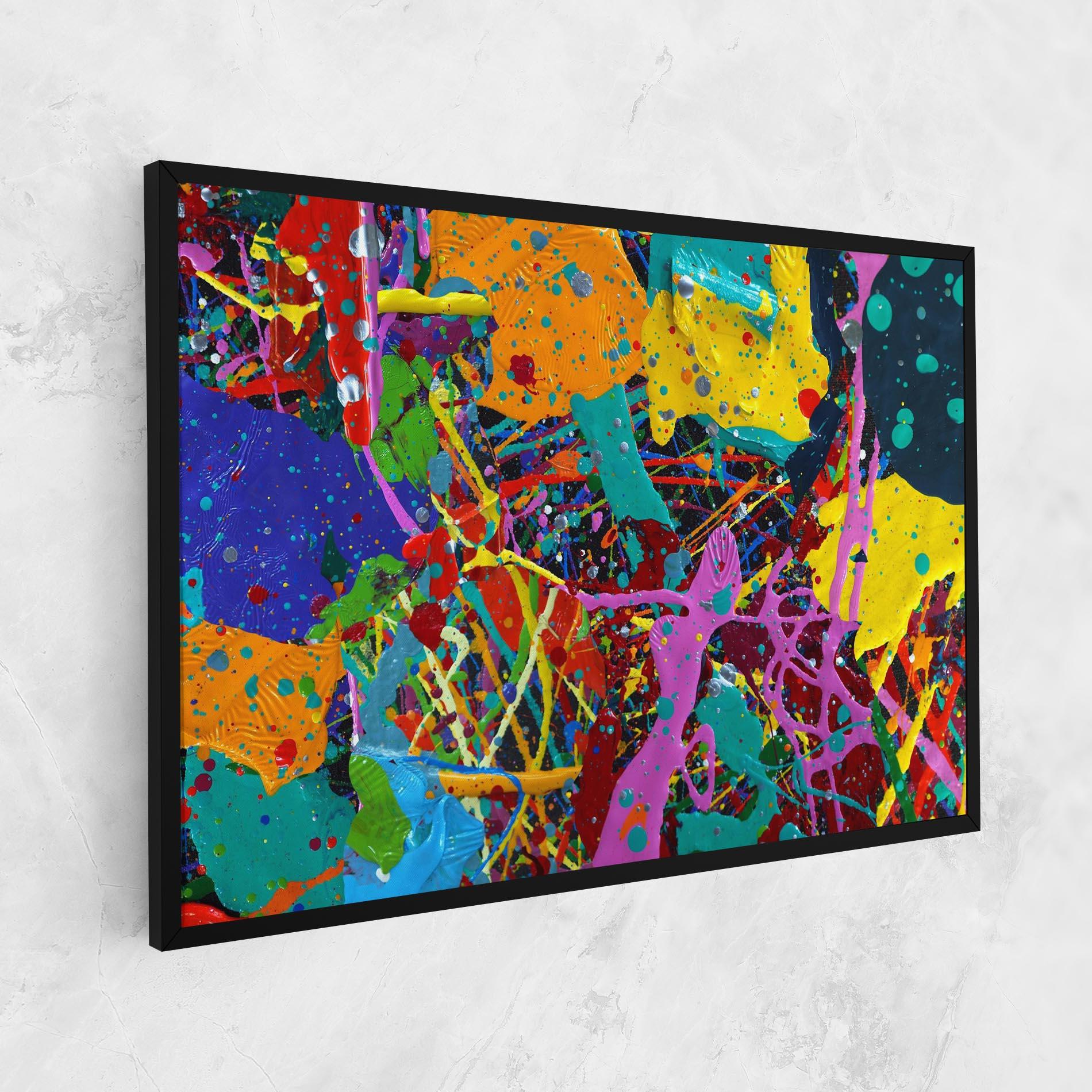 Obraz na Płótnie Dark Panorama mockup 1