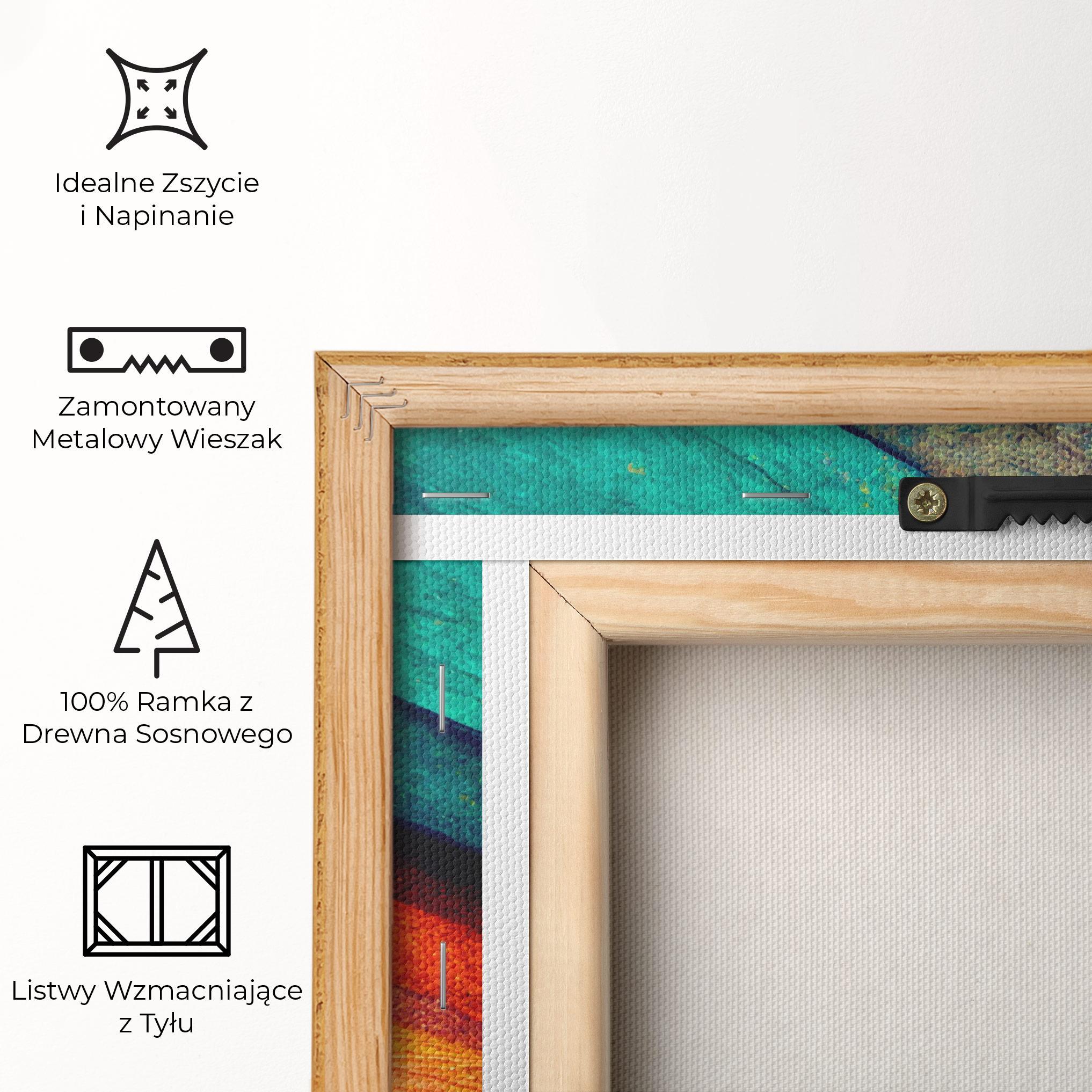 Obraz na Płótnie Autumn Abstract Color mockup 5