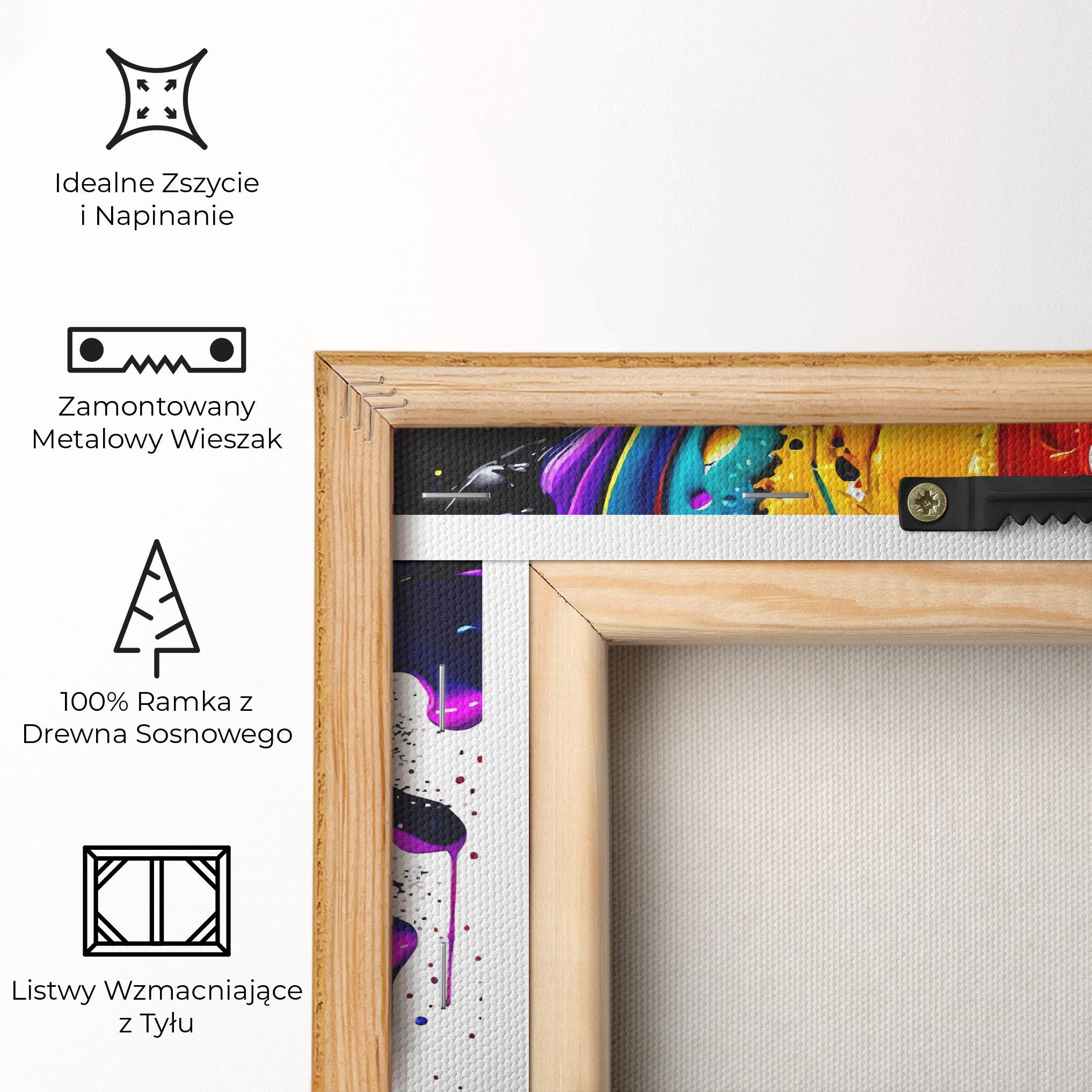 Obraz na Płótnie Beautiful Splash mockup 5