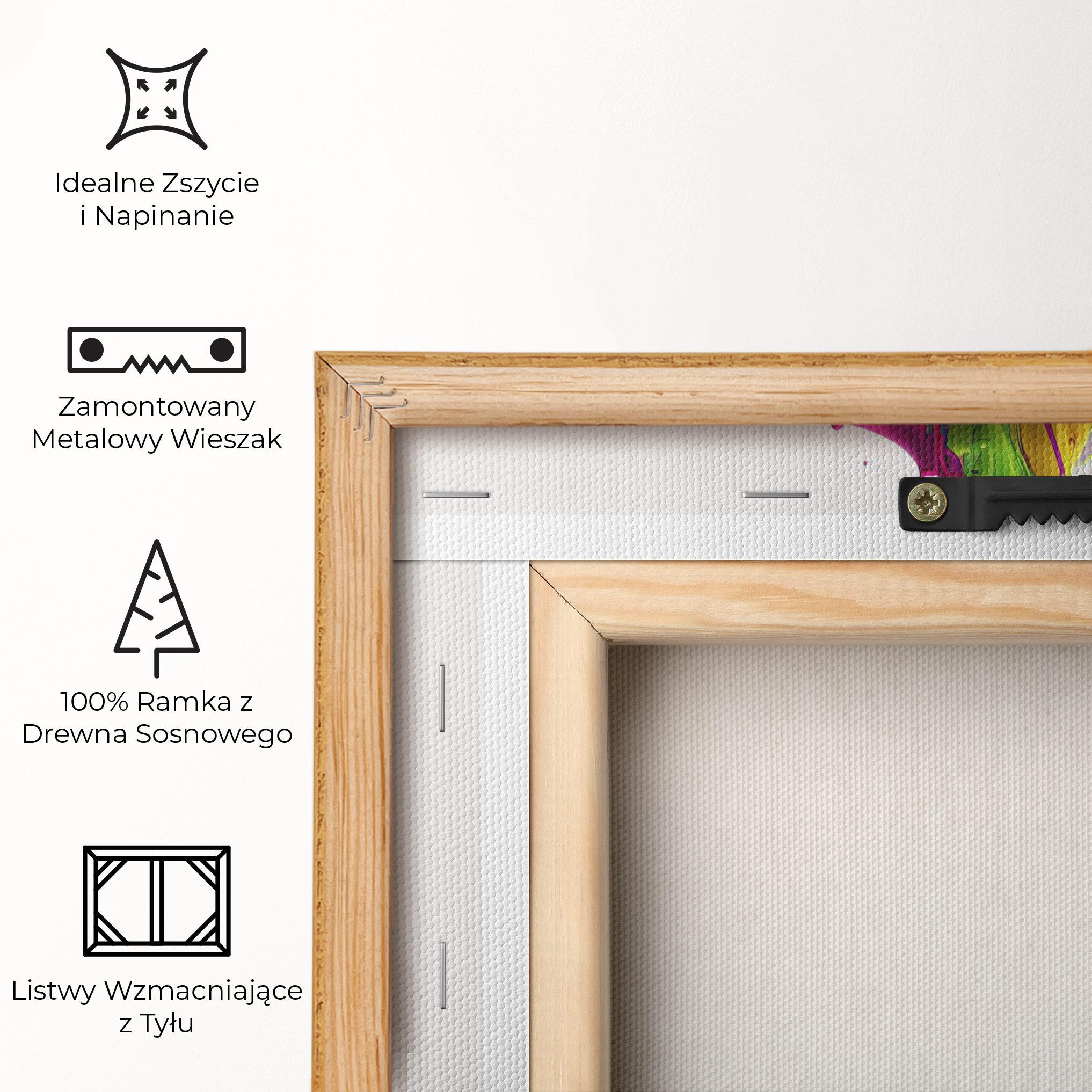 Obraz na Płótnie Colorful Body mockup 5