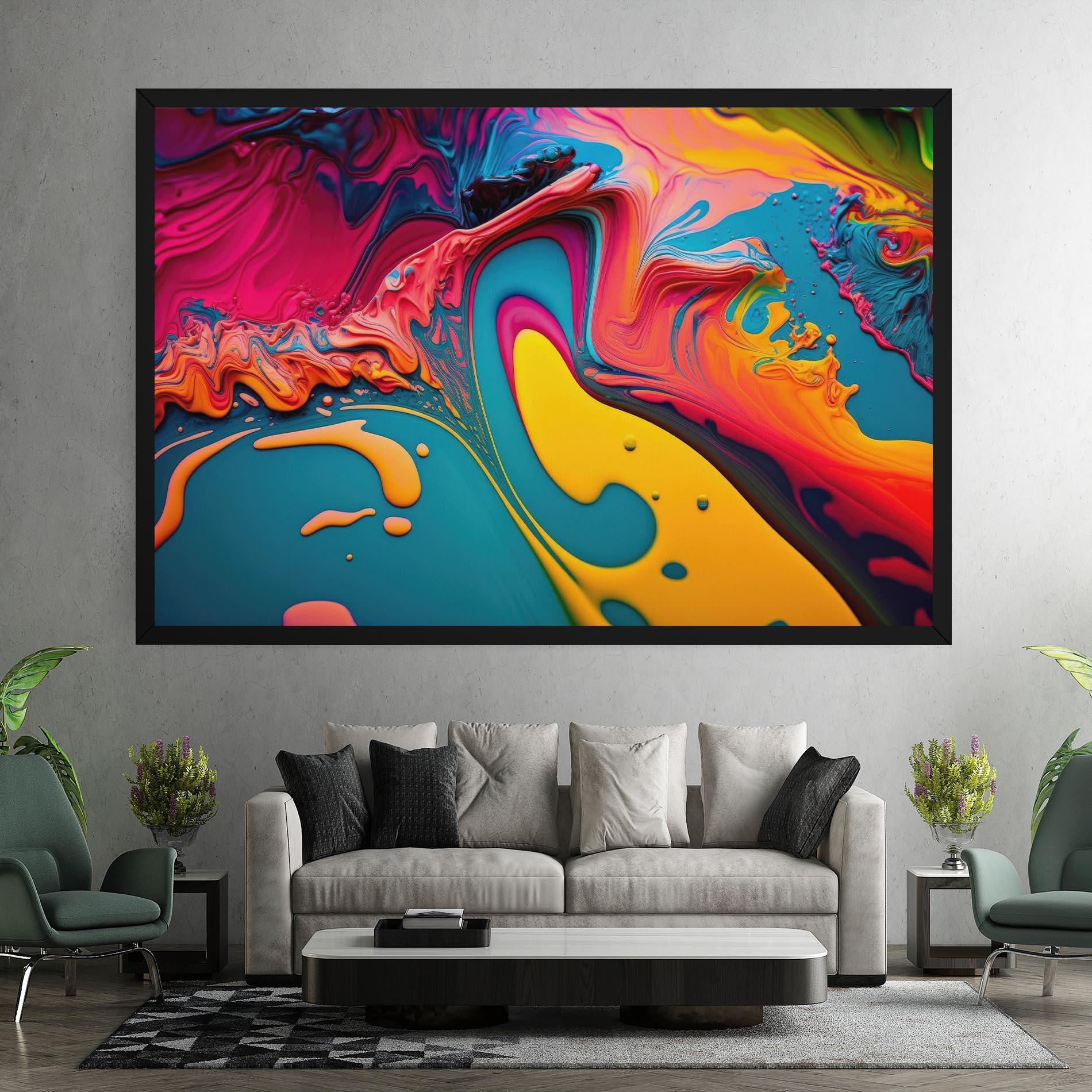 Obraz na Płótnie Acrylic Close Up mockup 7