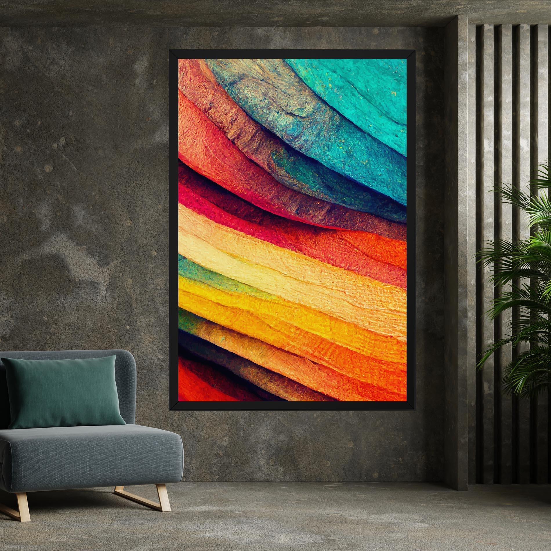 Obraz na Płótnie Autumn Abstract Color mockup 7