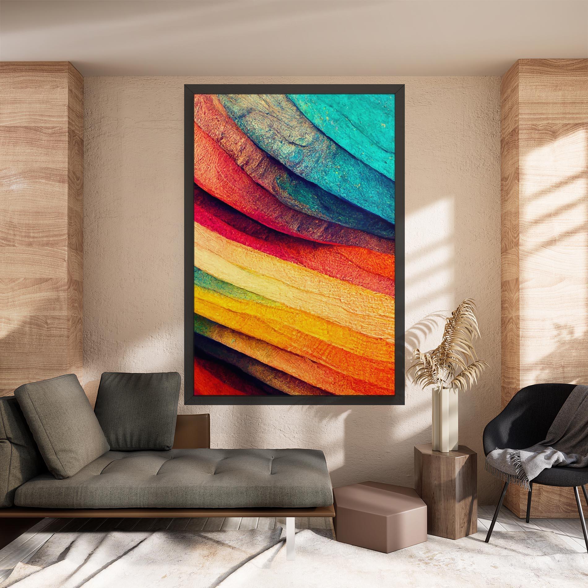 Obraz na Płótnie Autumn Abstract Color mockup 8