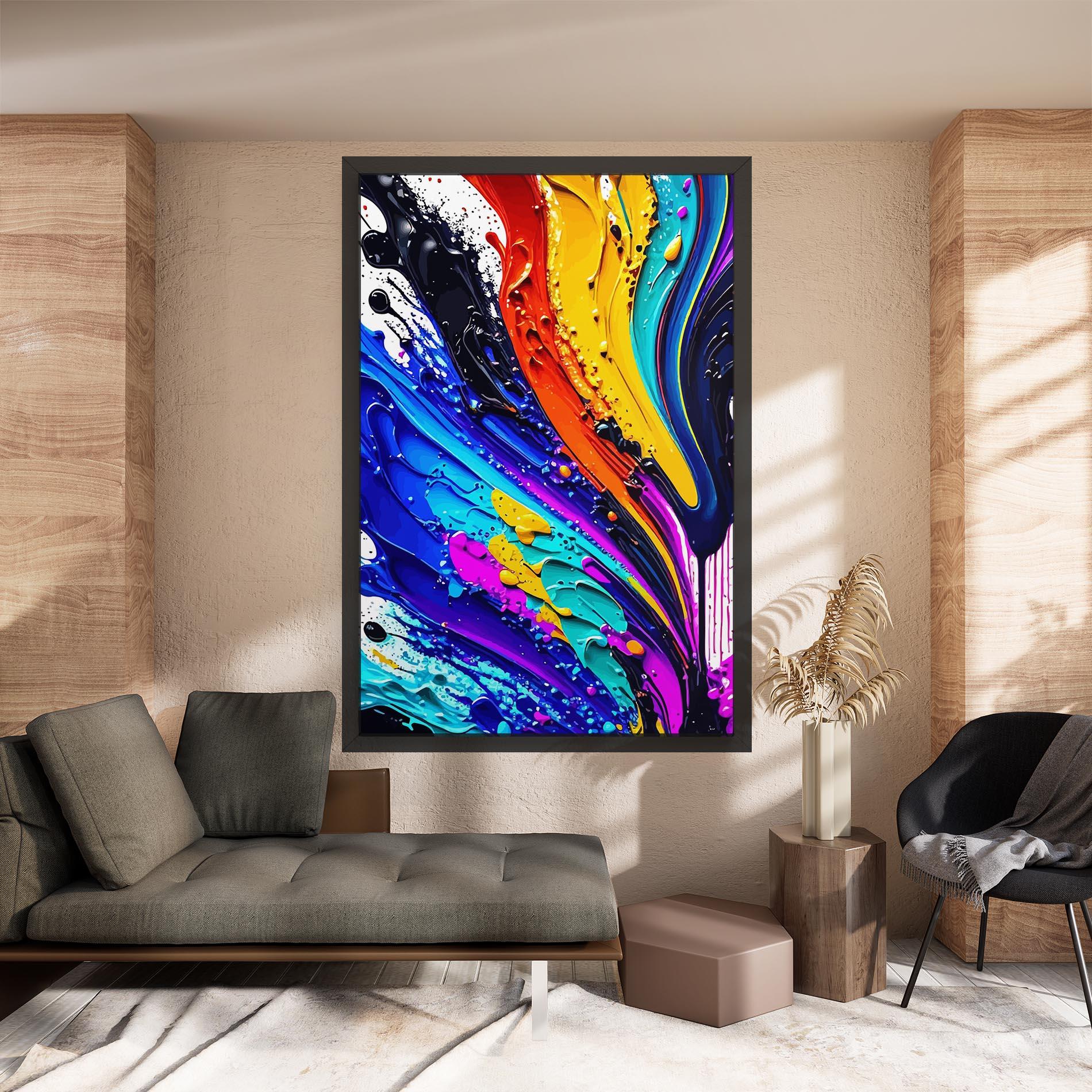 Obraz na Płótnie Beautiful Splash mockup 8