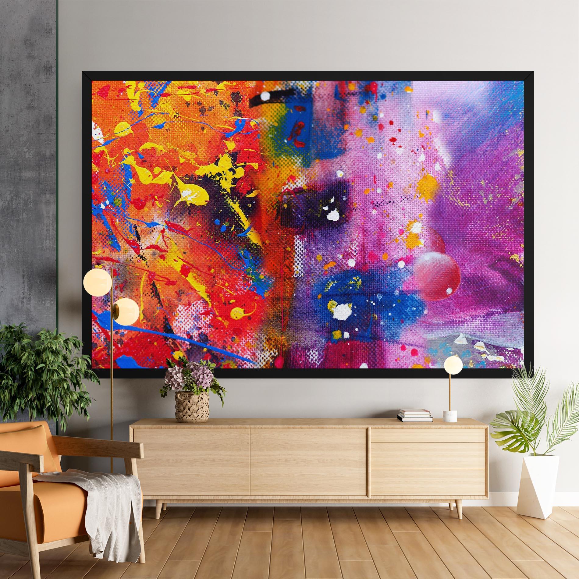 Obraz na Płótnie Art Panorama mockup 9