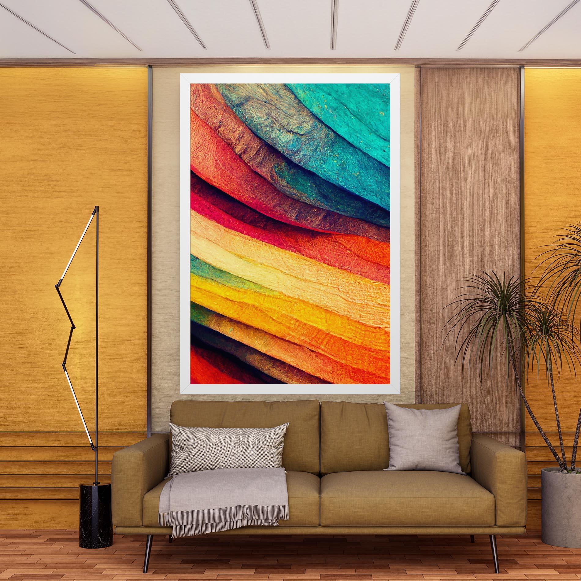 Obraz na Płótnie Autumn Abstract Color mockup 9