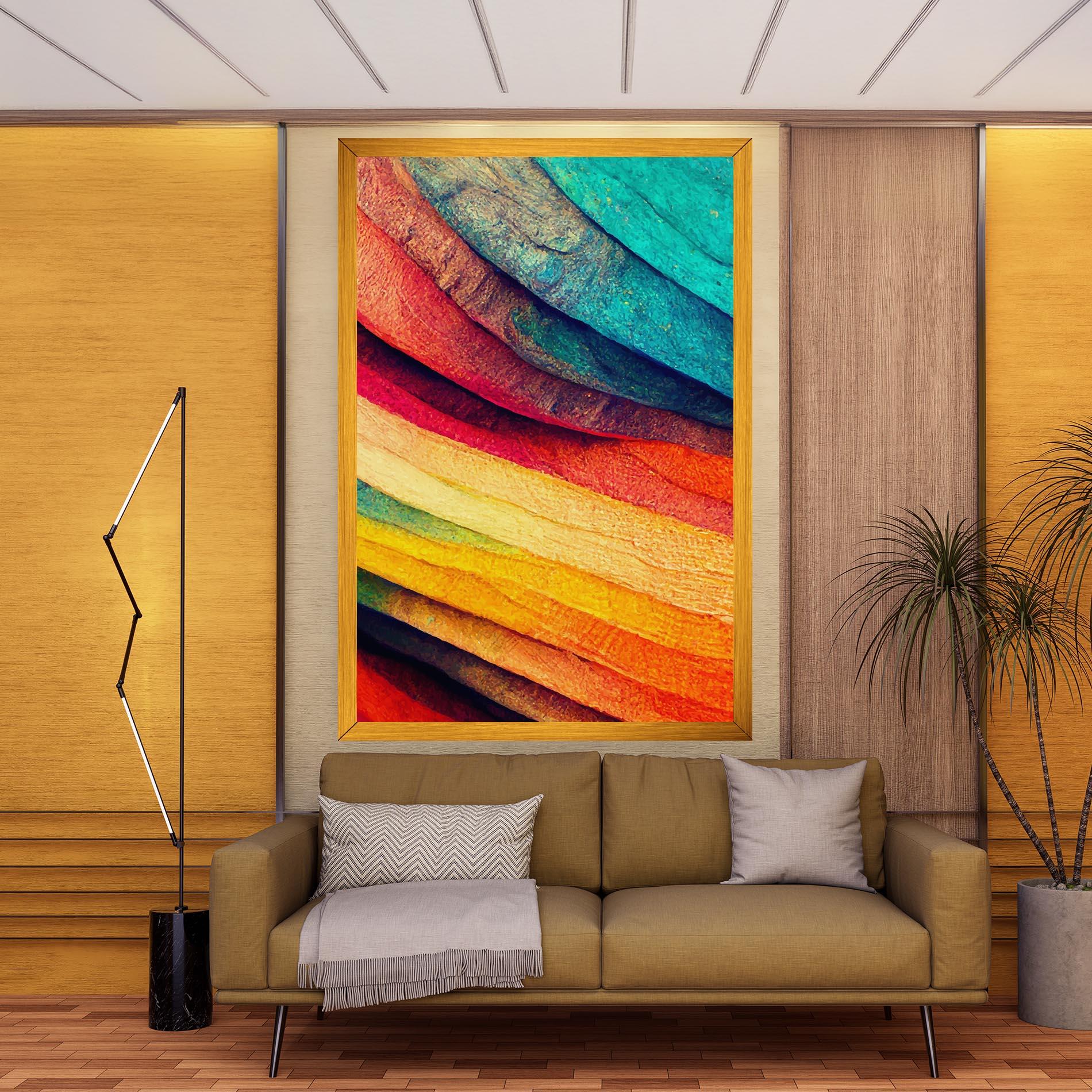 Obraz na Płótnie Autumn Abstract Color mockup 9