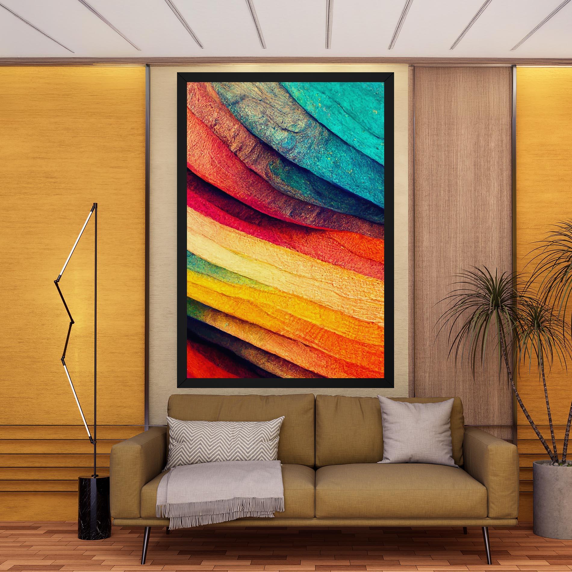 Obraz na Płótnie Autumn Abstract Color mockup 9