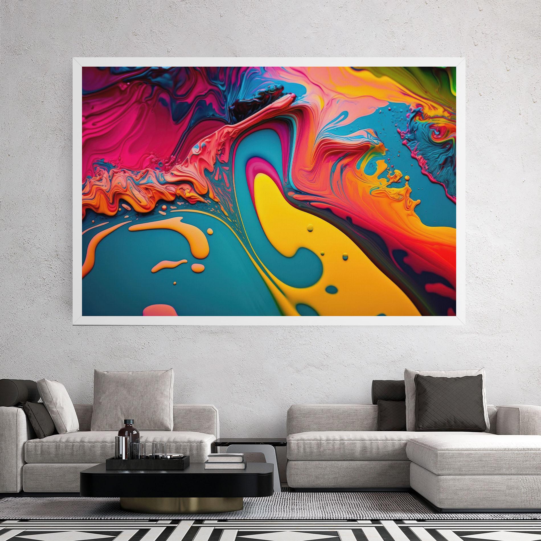 Obraz na Płótnie Acrylic Close Up mockup 2