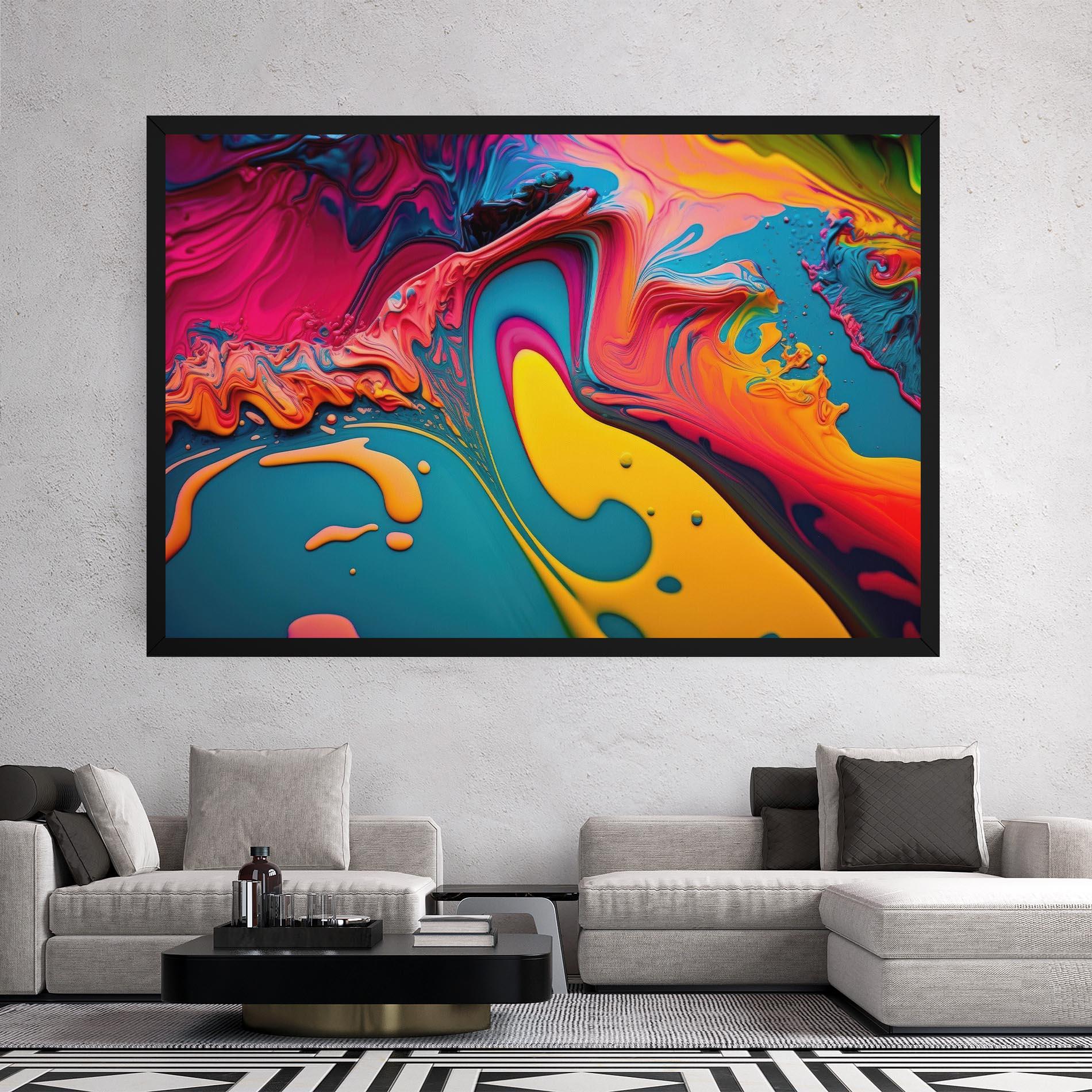 Obraz na Płótnie Acrylic Close Up mockup 2