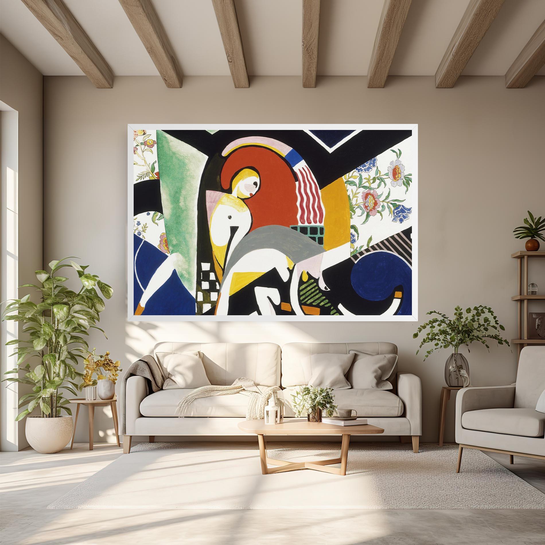 Obraz na Płótnie Woman Shape Mix mockup 6