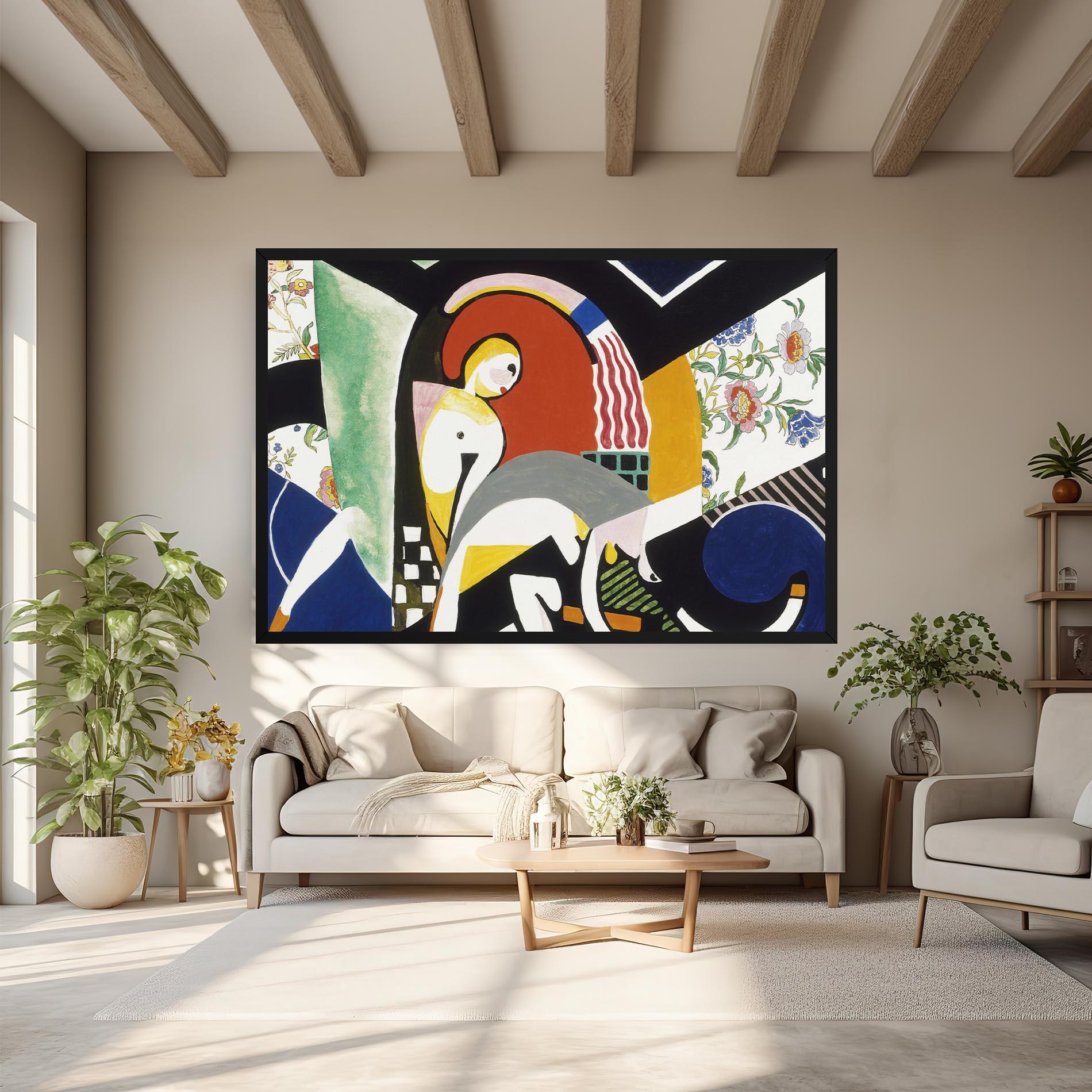 Obraz na Płótnie Woman Shape Mix mockup 6