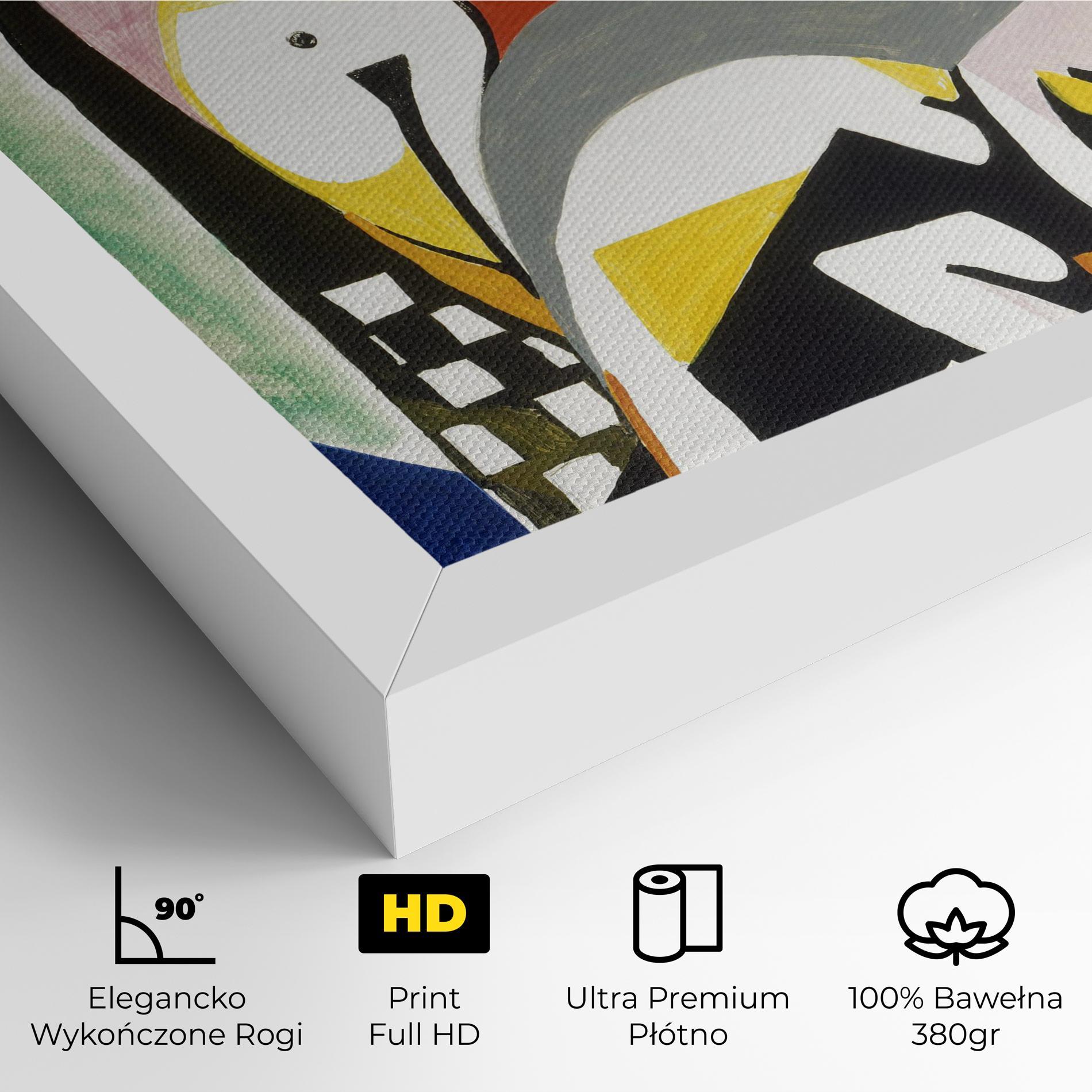 Obraz na Płótnie Woman Shape Mix mockup 4