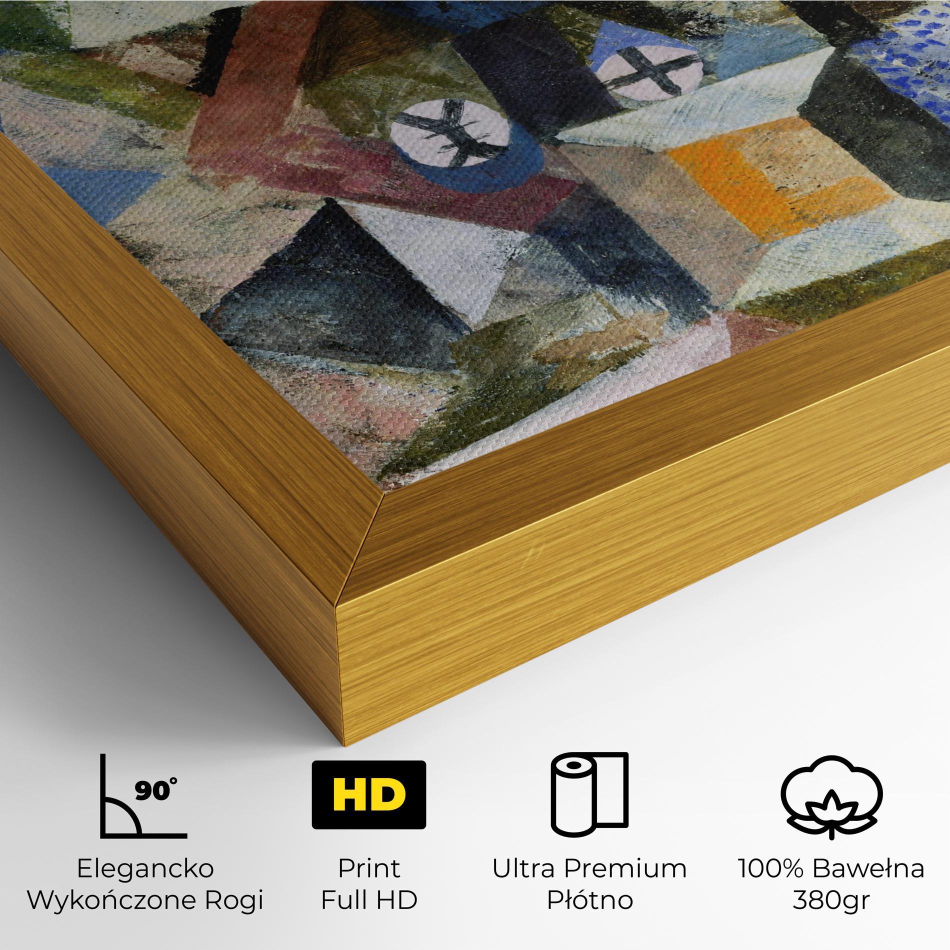 Obraz na Płótnie Abstract Geometric mockup 4