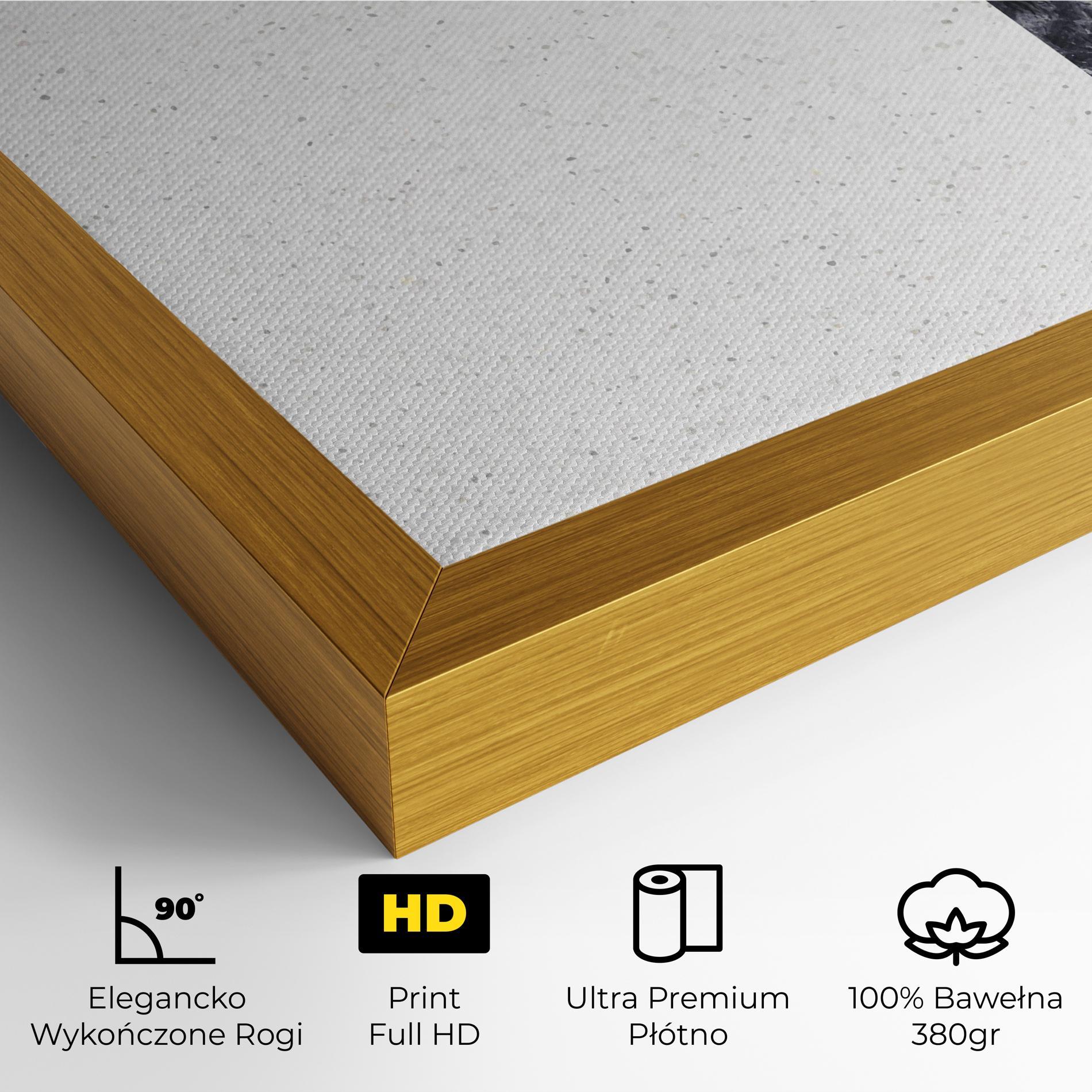 Obraz na Płótnie Big Hexagon mockup 4