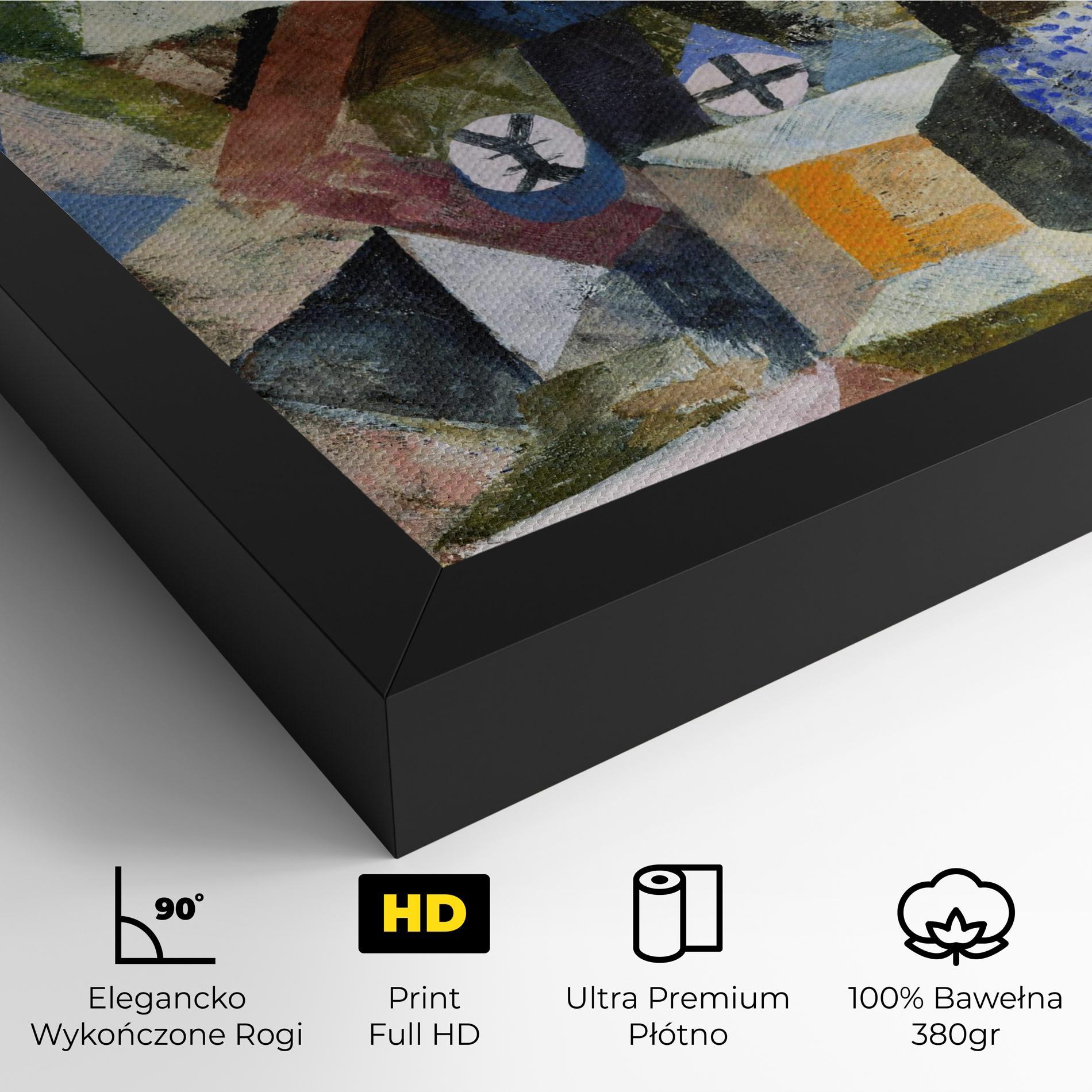 Obraz na Płótnie Abstract Geometric mockup 4