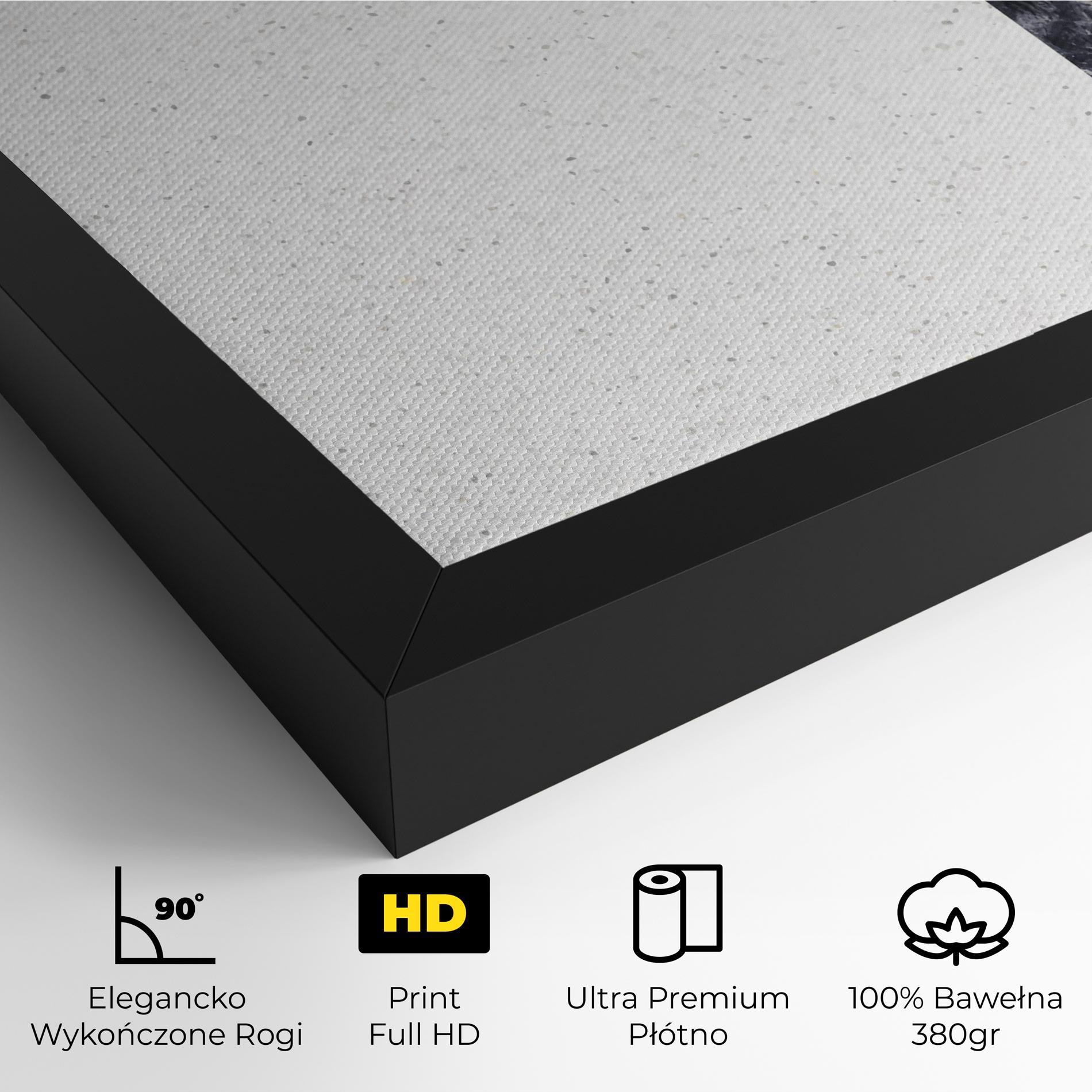 Obraz na Płótnie Big Hexagon mockup 4