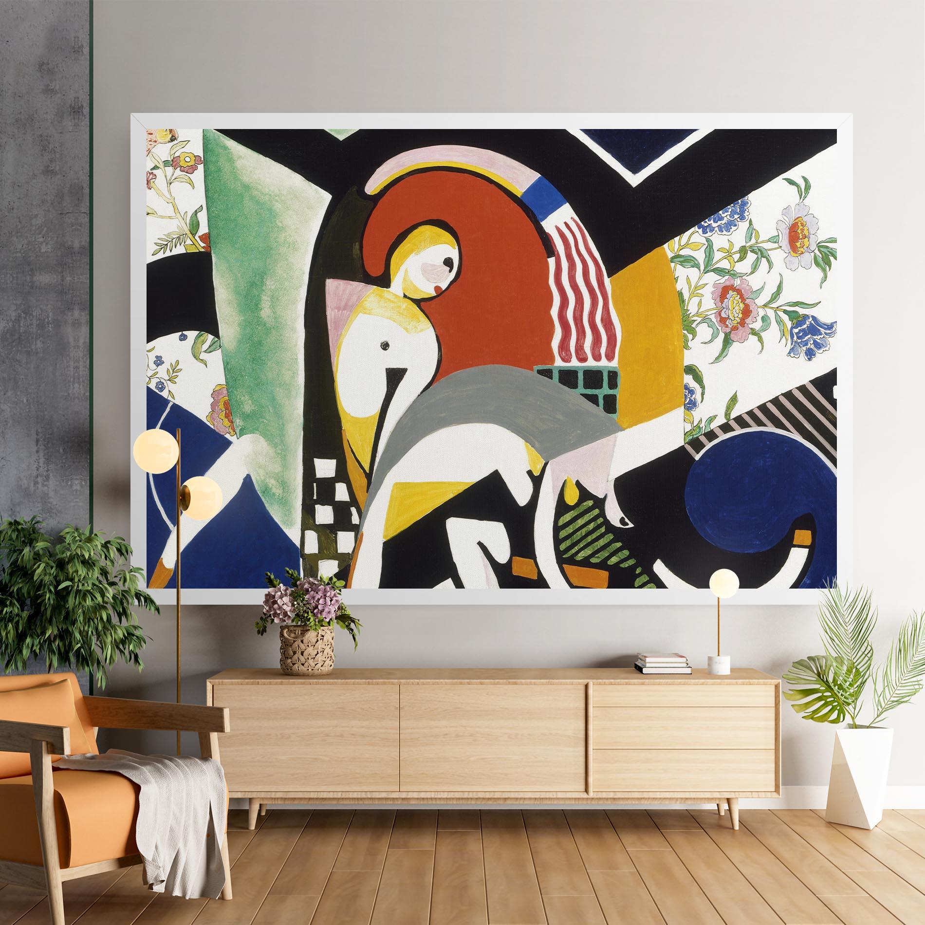 Obraz na Płótnie Woman Shape Mix mockup 9