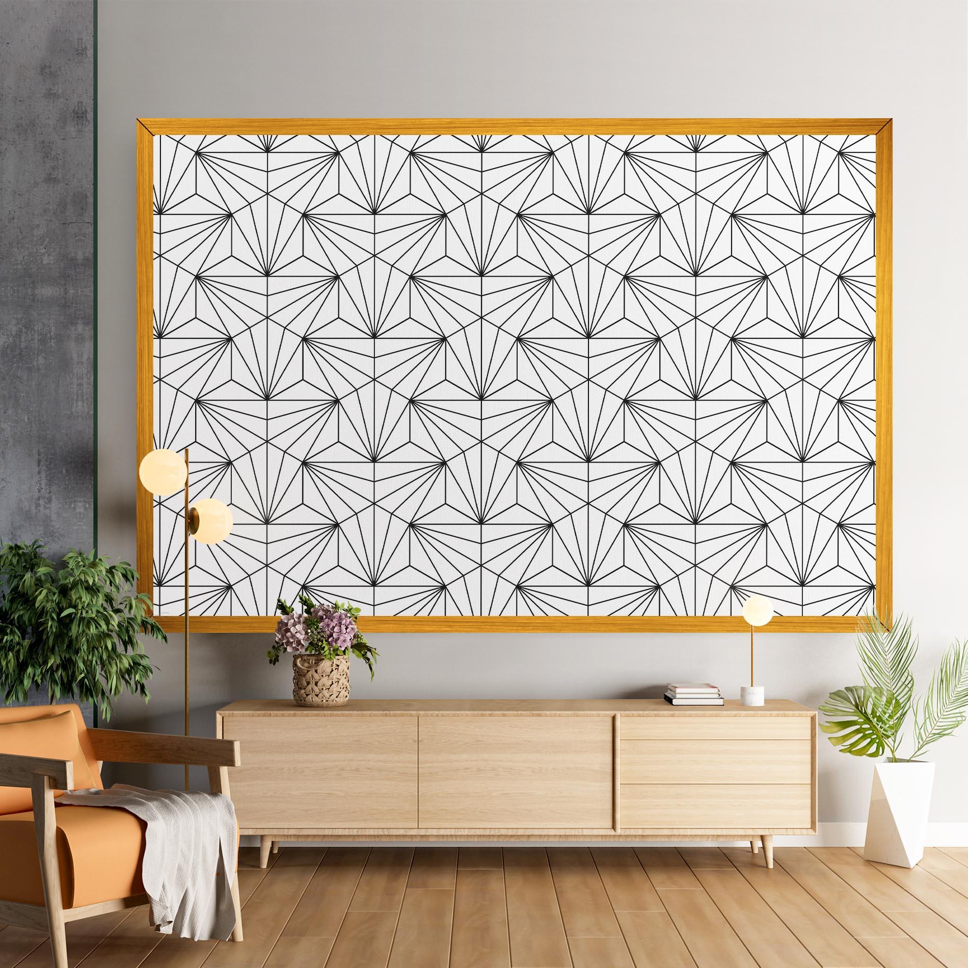 Obraz na Płótnie Black Triangle mockup 9