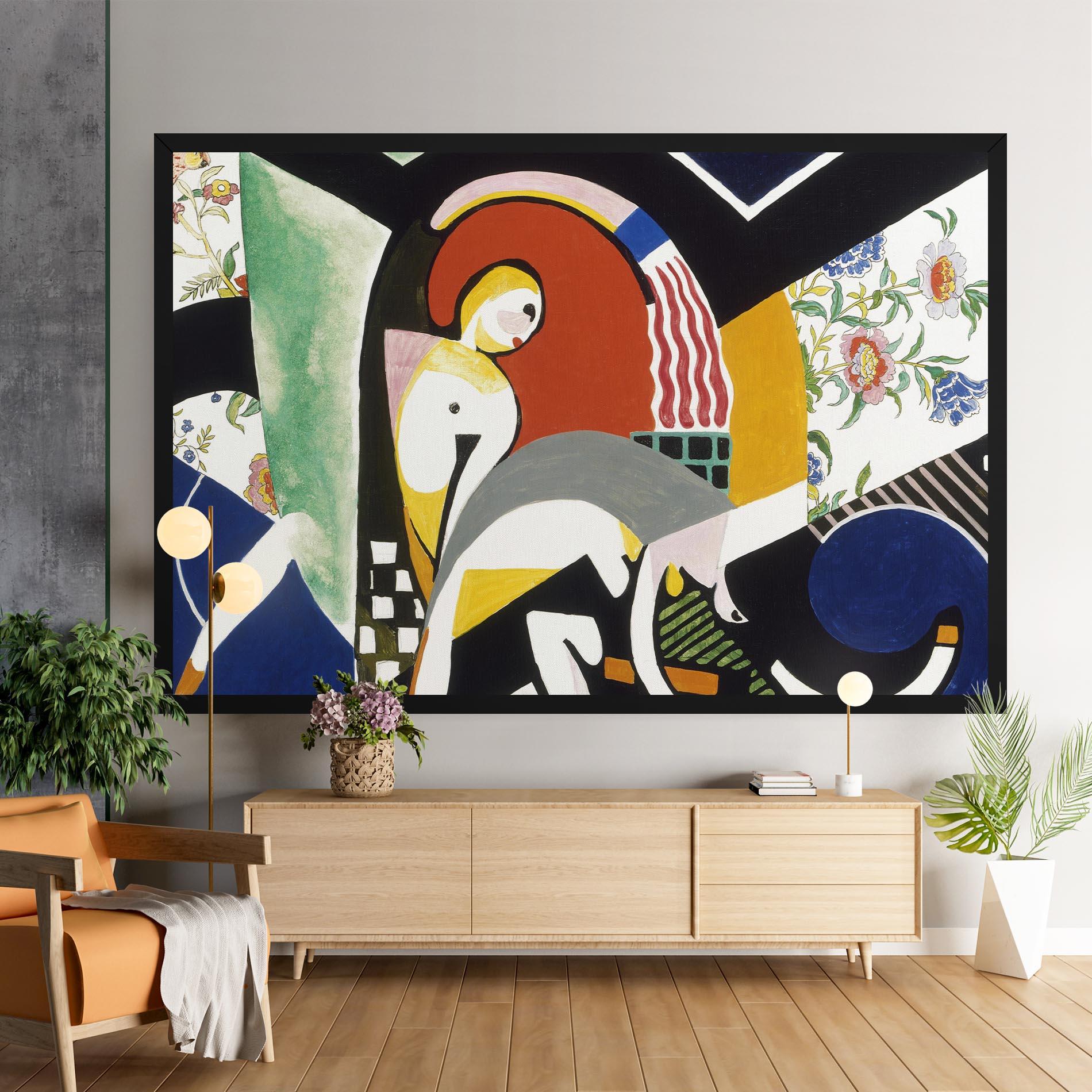 Obraz na Płótnie Woman Shape Mix mockup 9