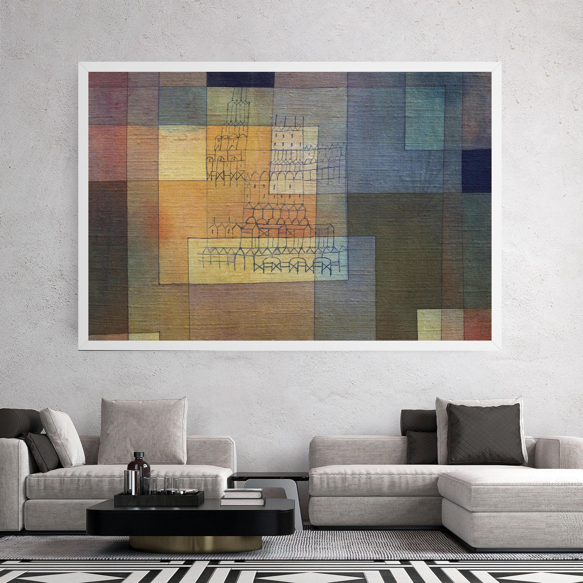 Obraz na Płótnie Water Color Square mockup 2