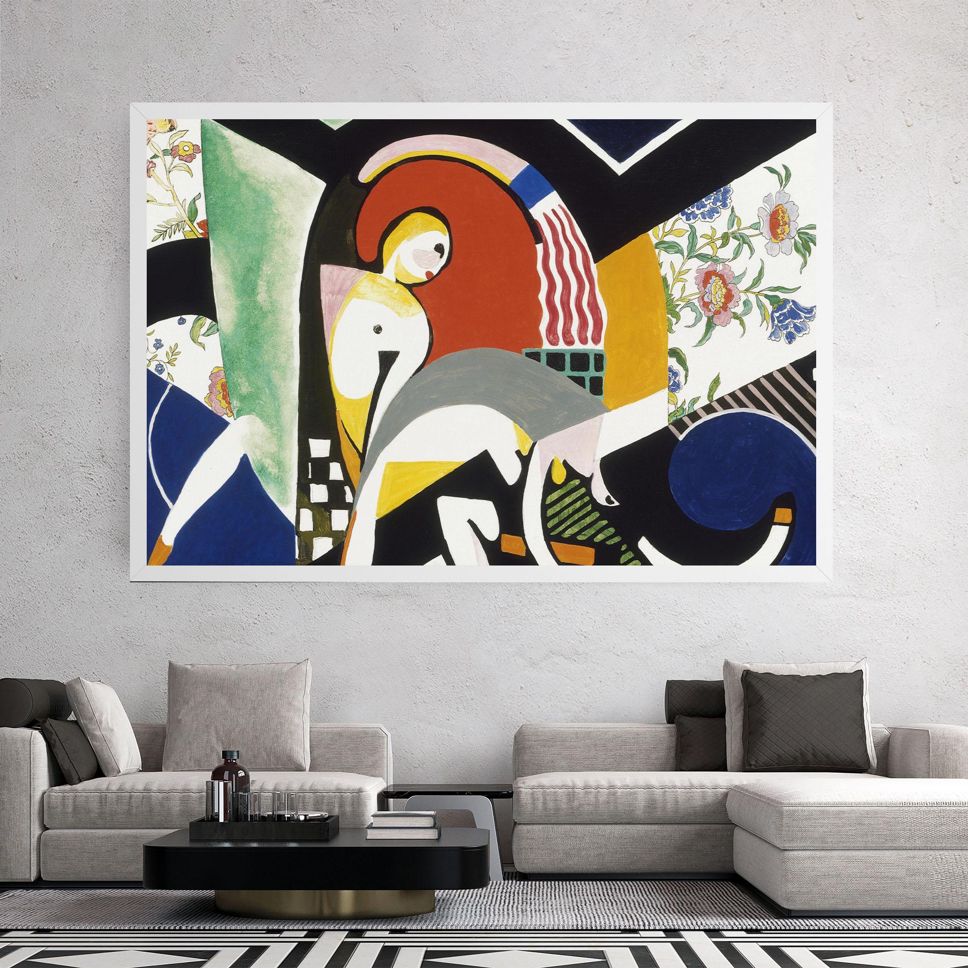 Obraz na Płótnie Woman Shape Mix mockup 2