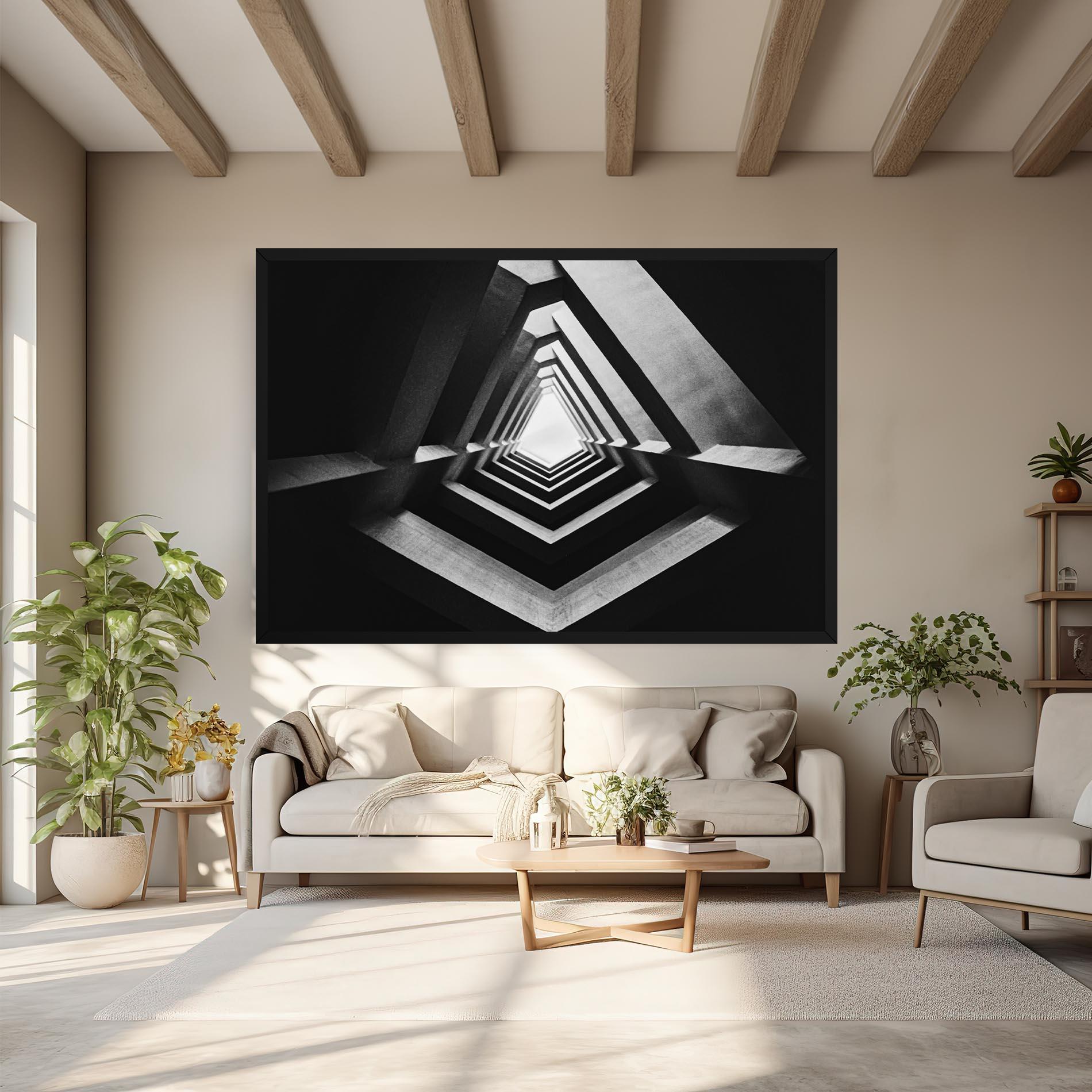 Obraz na Płótnie Dark Shadow mockup 6