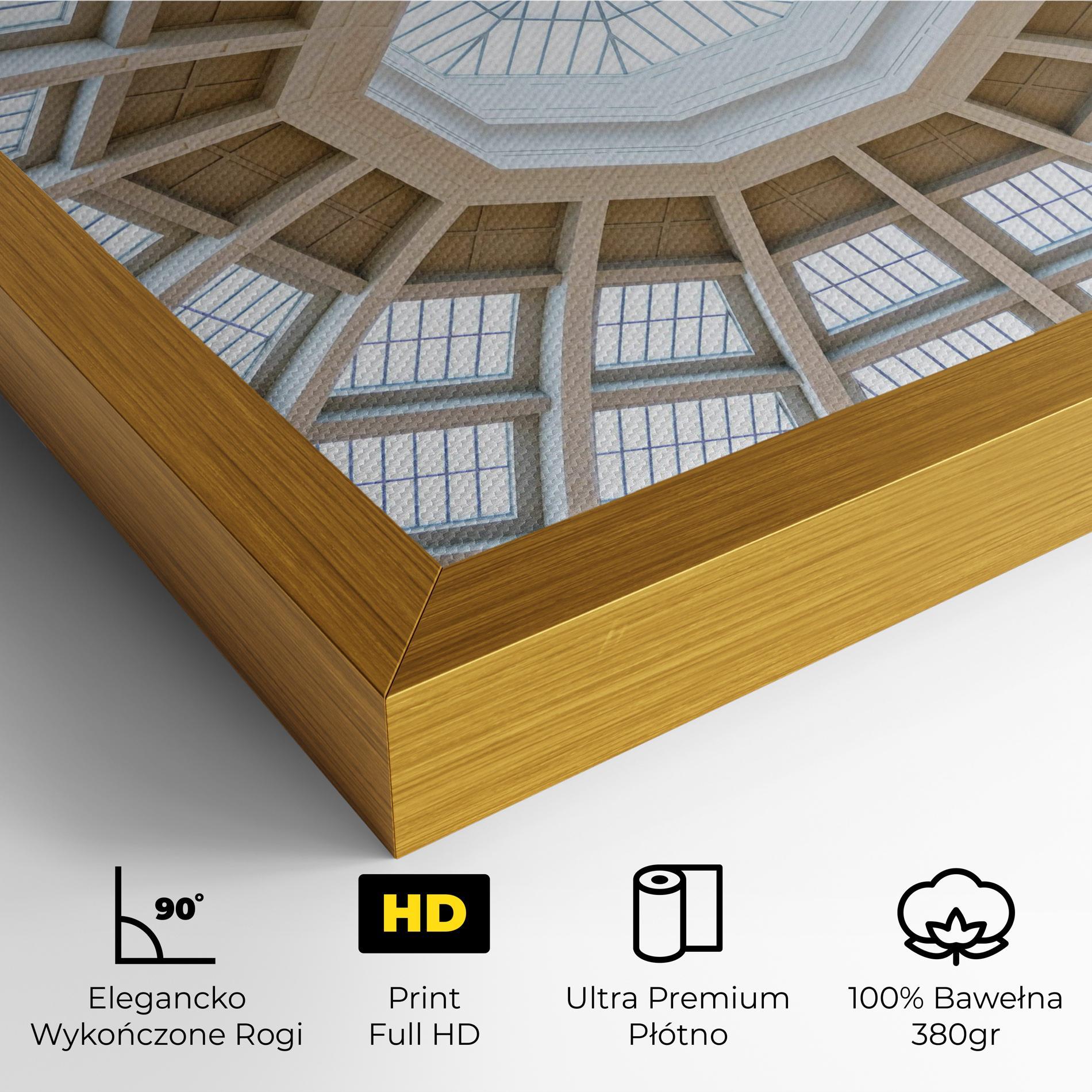 Obraz na Płótnie Ceiling Dome mockup 4