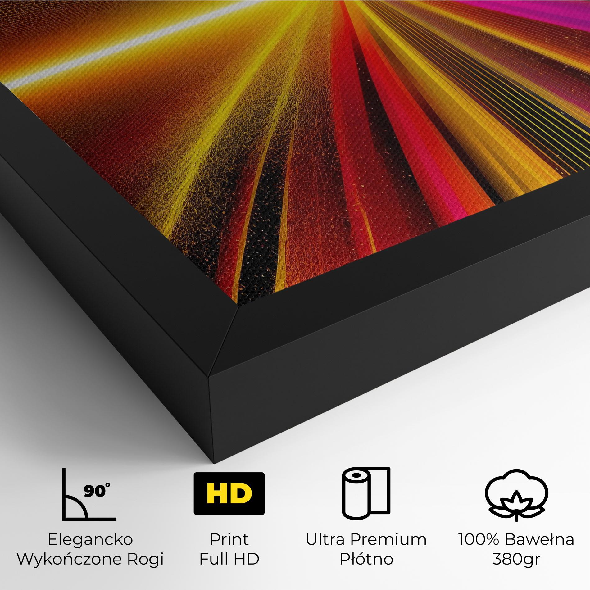 Obraz na Płótnie White Light Mix mockup 4