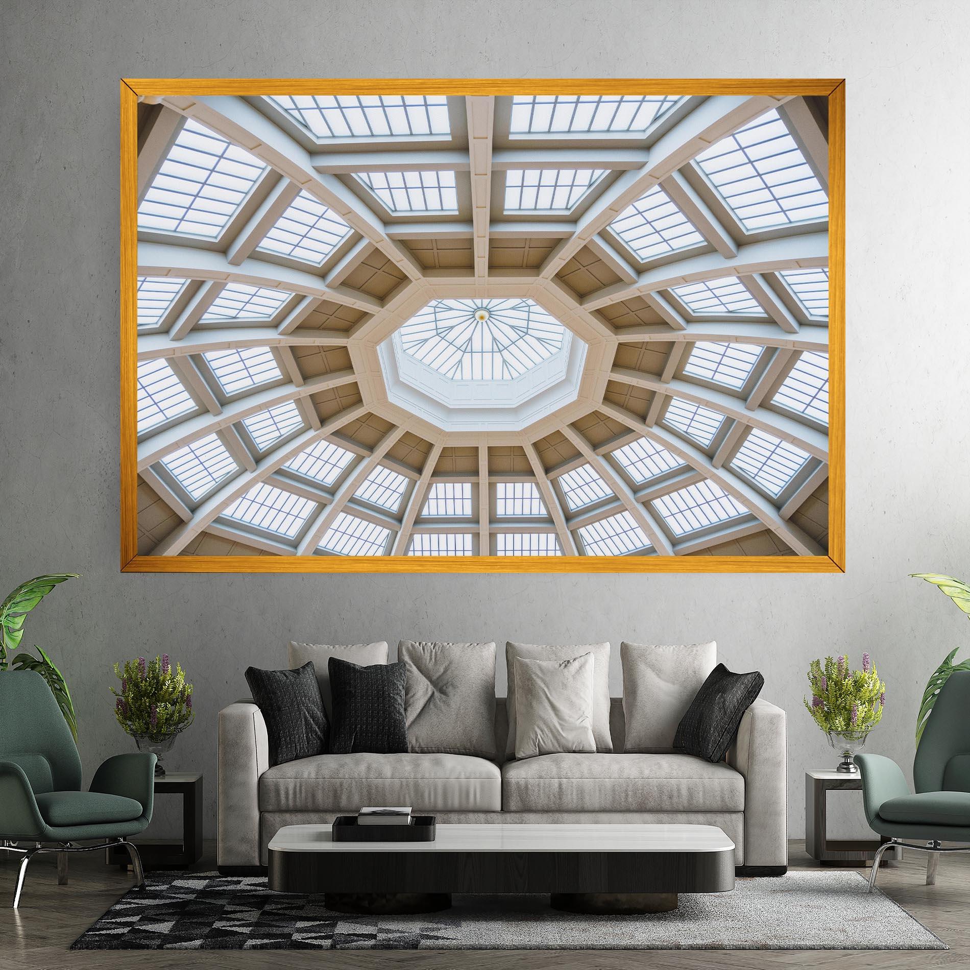 Obraz na Płótnie Ceiling Dome mockup 7