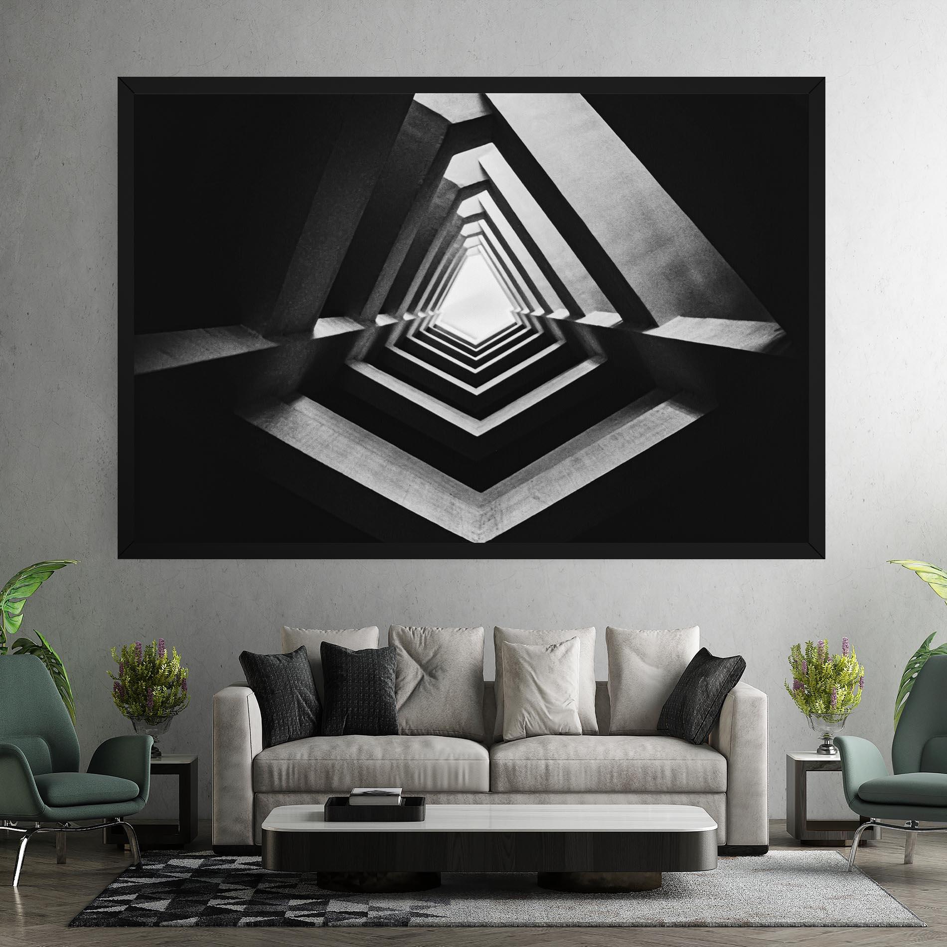 Obraz na Płótnie Dark Shadow mockup 7