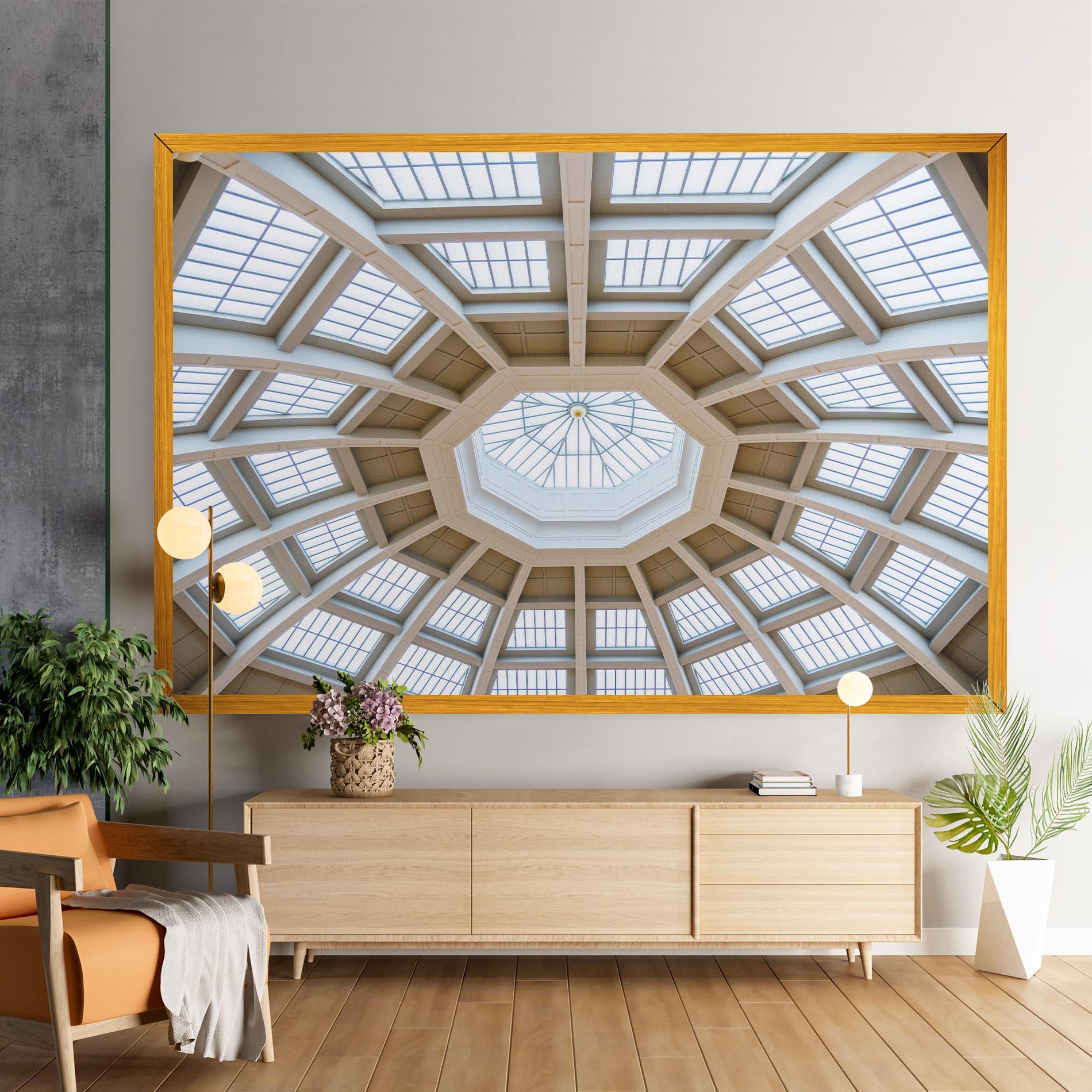 Obraz na Płótnie Ceiling Dome mockup 9