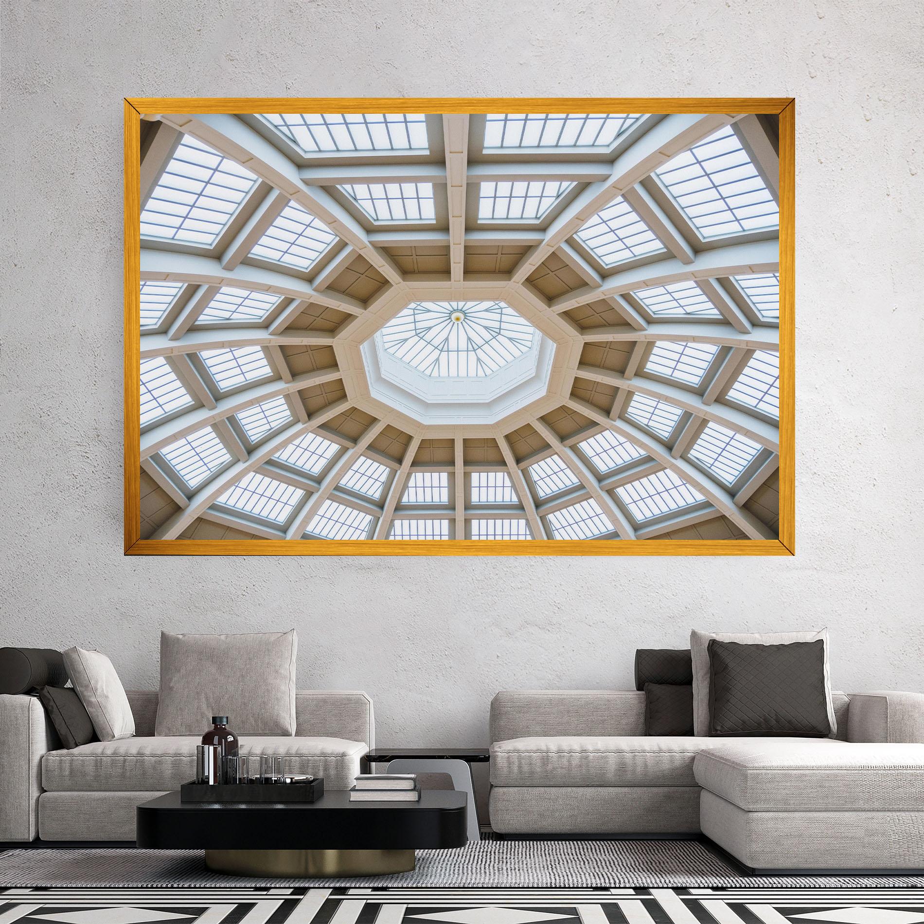 Obraz na Płótnie Ceiling Dome mockup 2