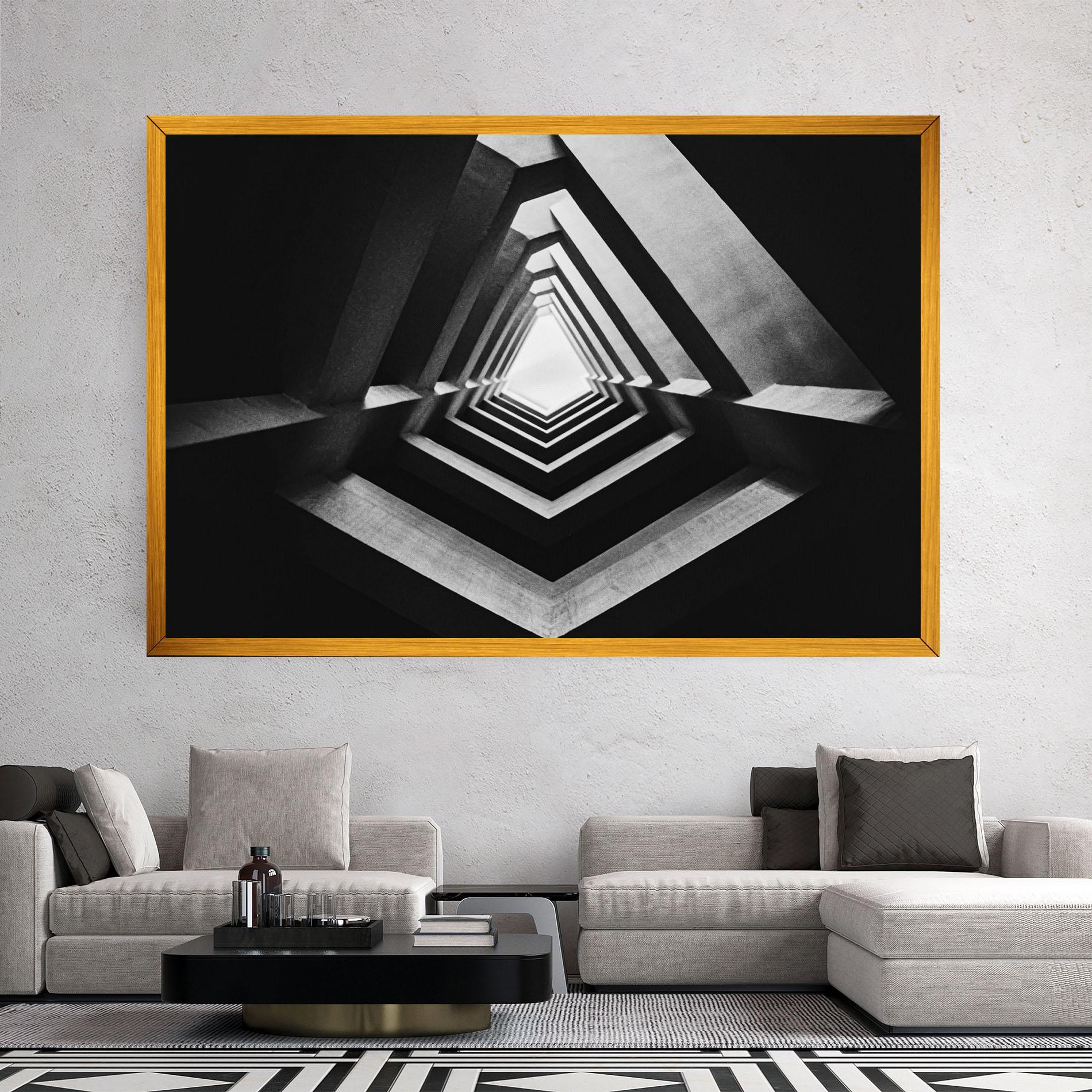 Obraz na Płótnie Dark Shadow mockup 2