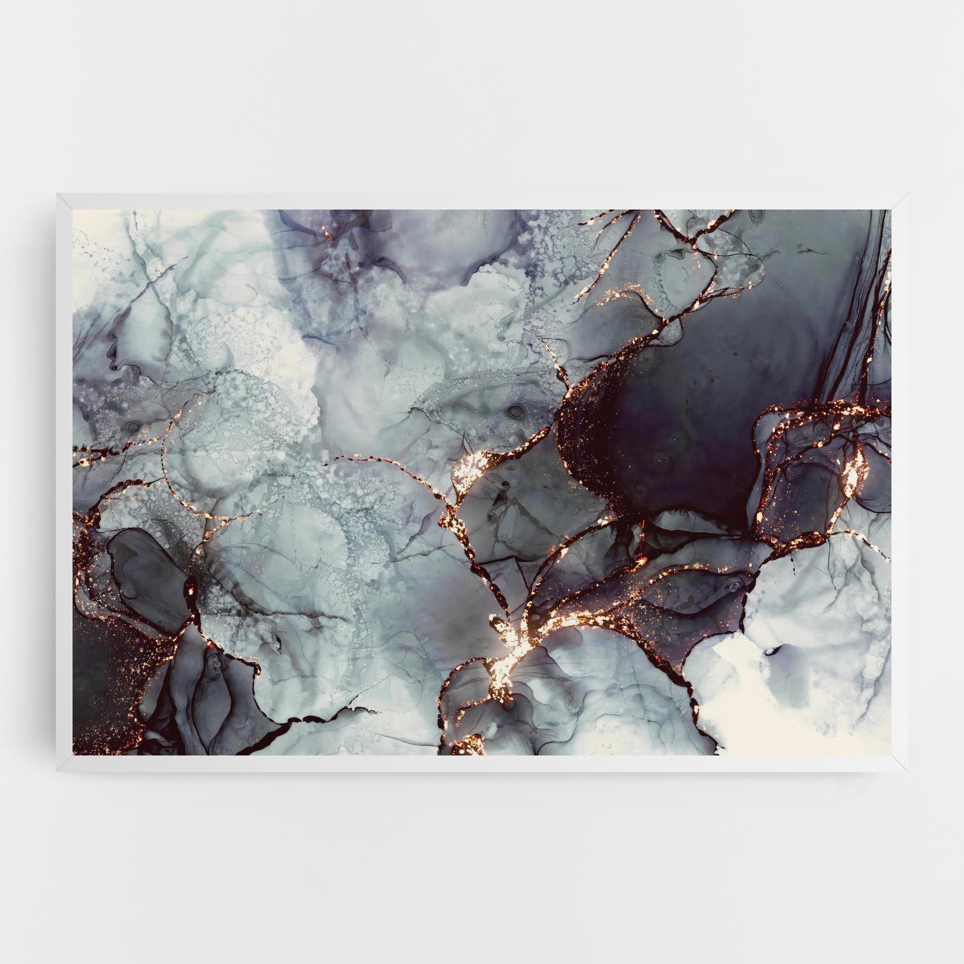 Obraz na Płótnie Abstract Gold Path mockup 0