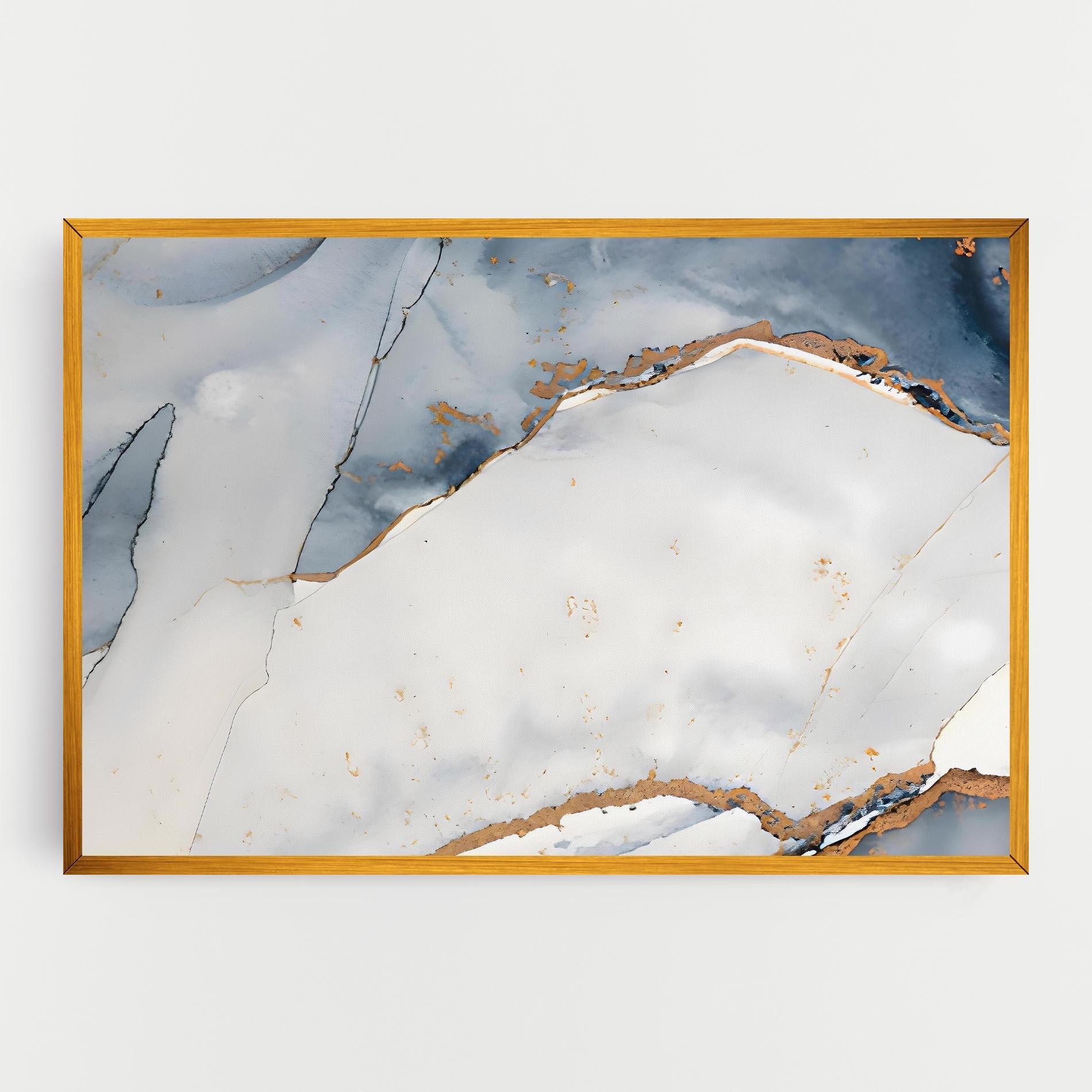 Obraz na Płótnie Blue Watercolor mockup 0