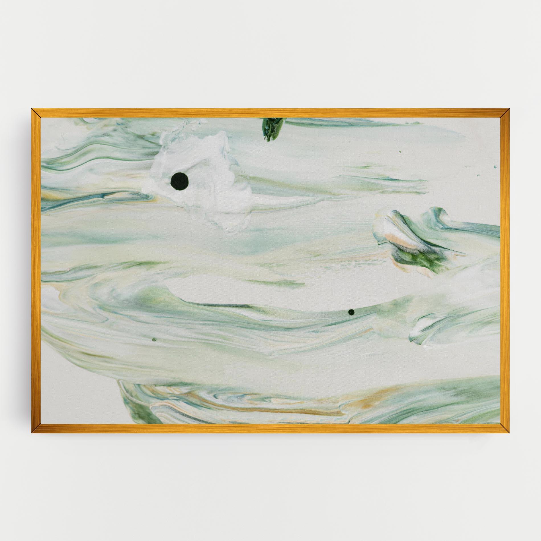 Obraz na Płótnie Light Green Painting mockup 0