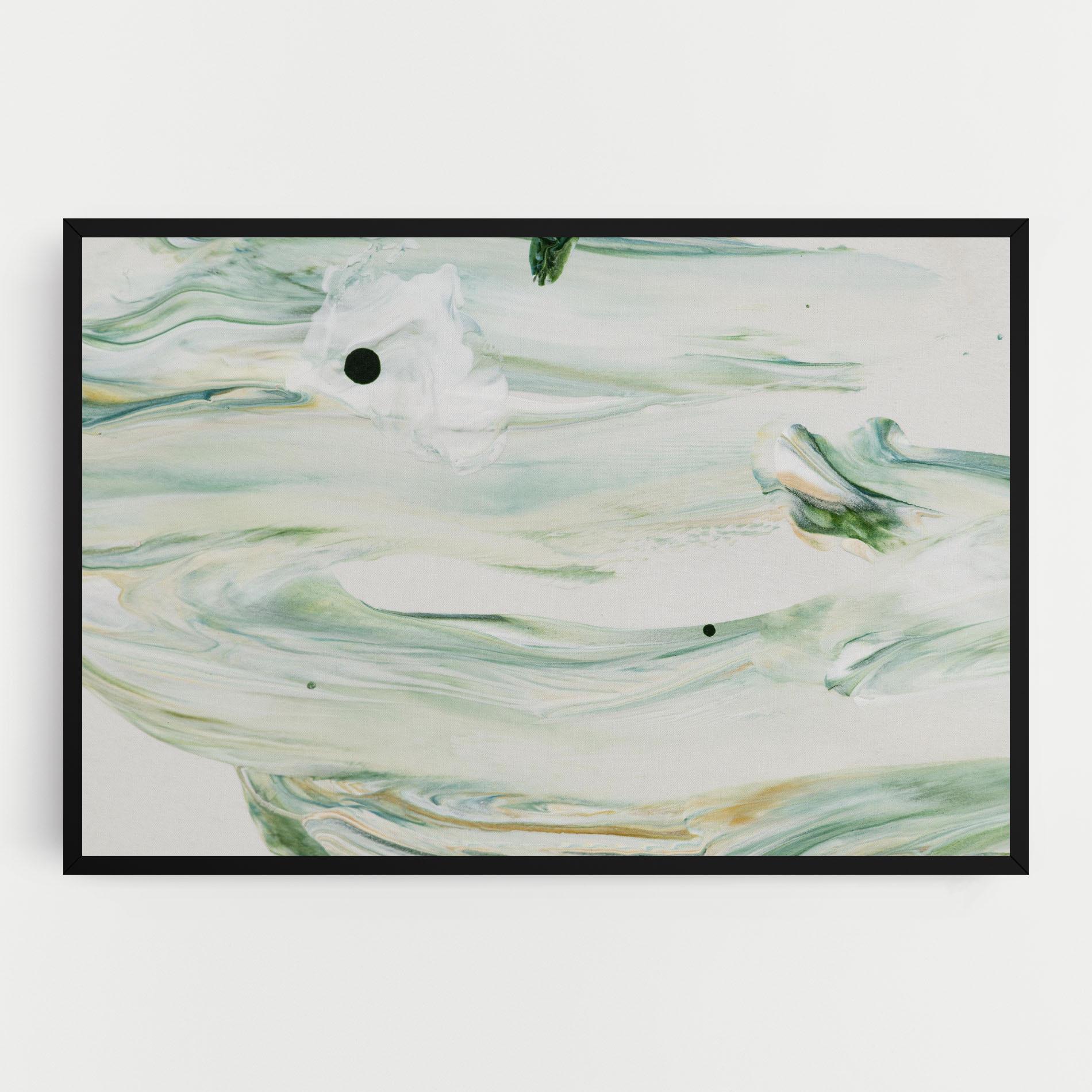 Obraz na Płótnie Light Green Painting mockup 0