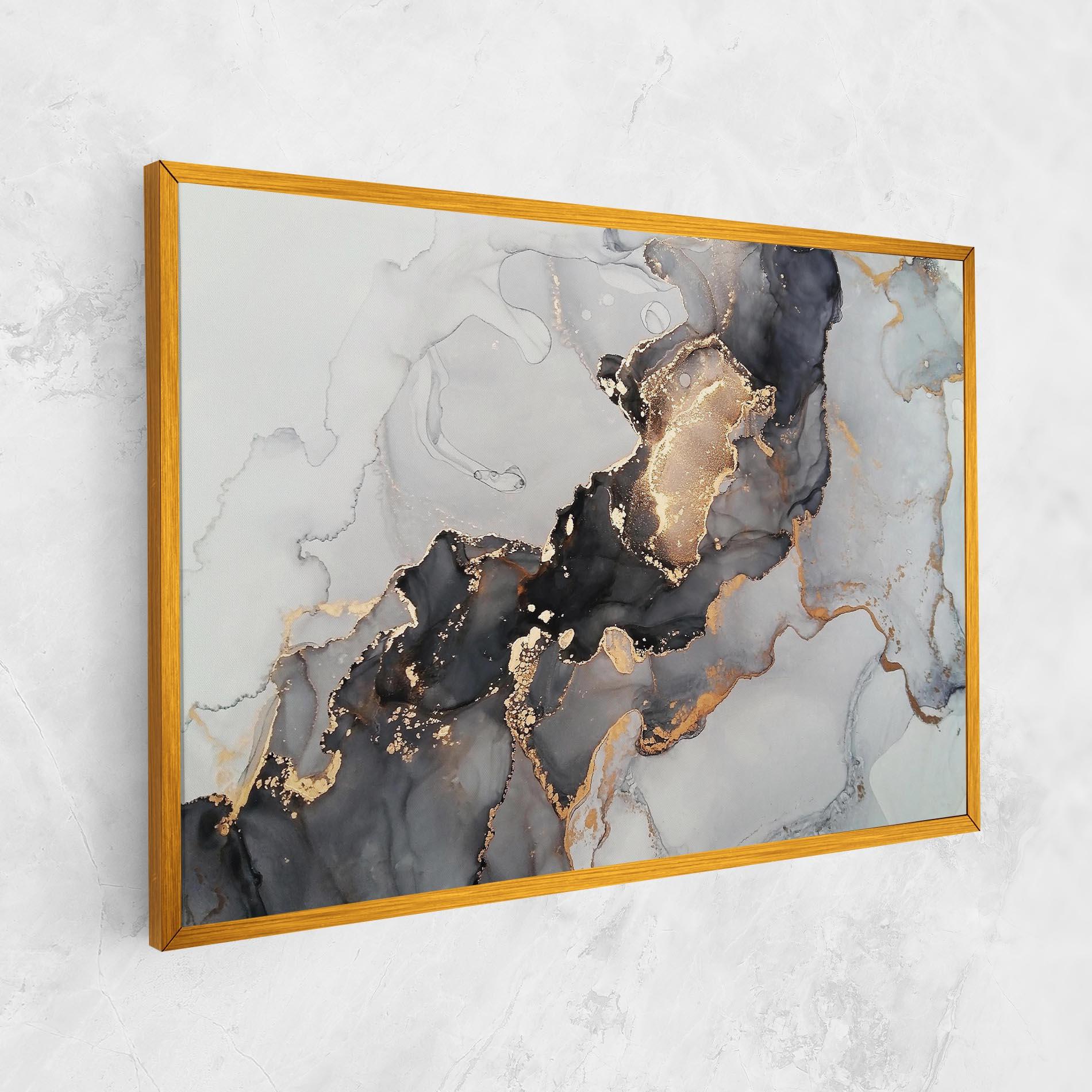 Obraz na Płótnie Marble Shades mockup 1