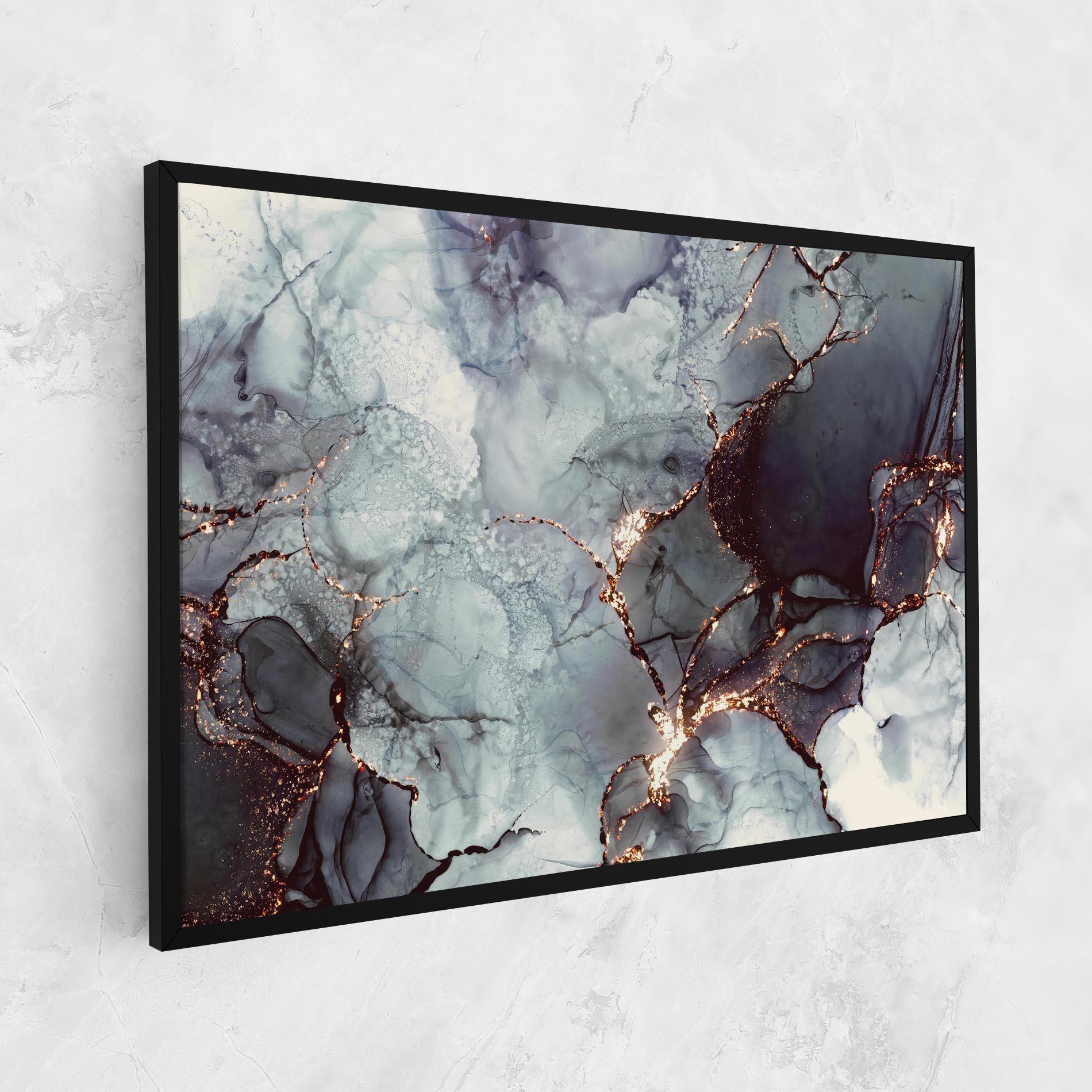 Obraz na Płótnie Abstract Gold Path mockup 1