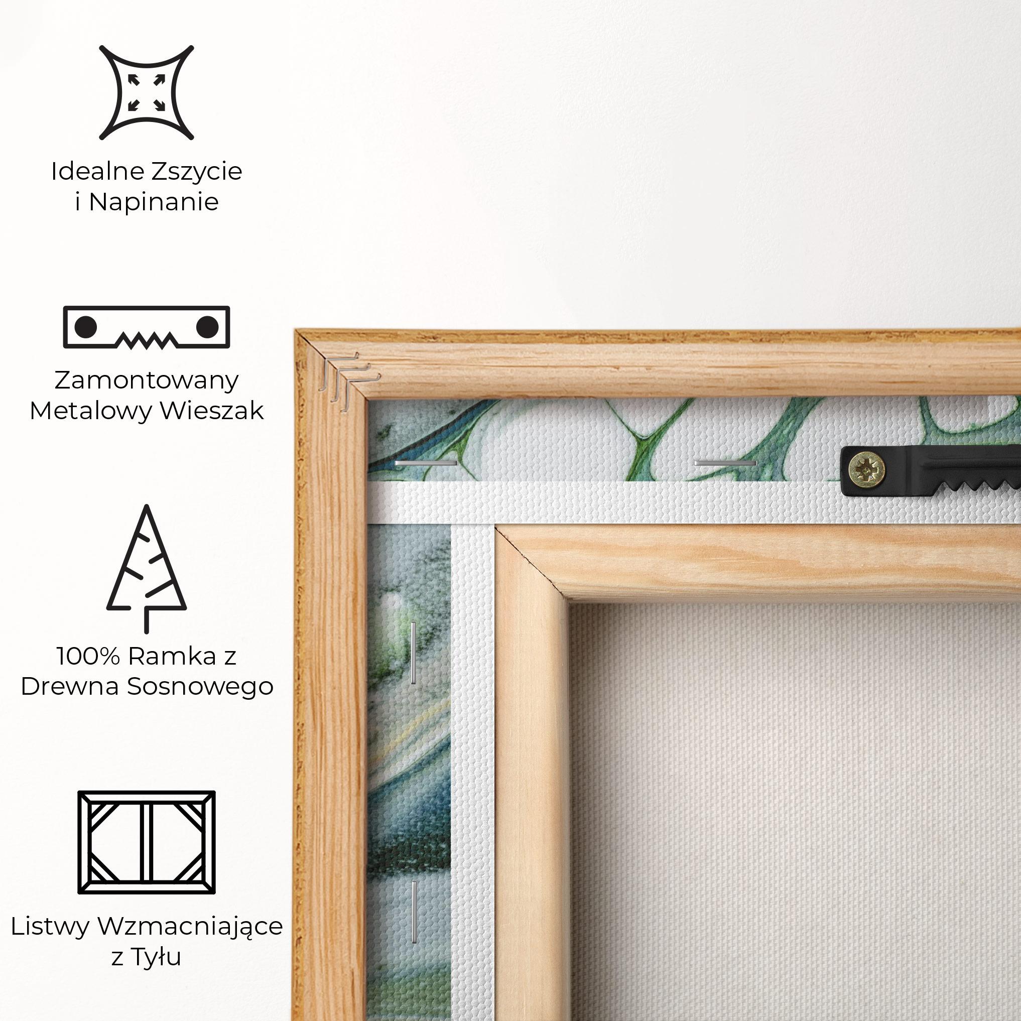 Obraz na Płótnie Dark Green Liquid mockup 5