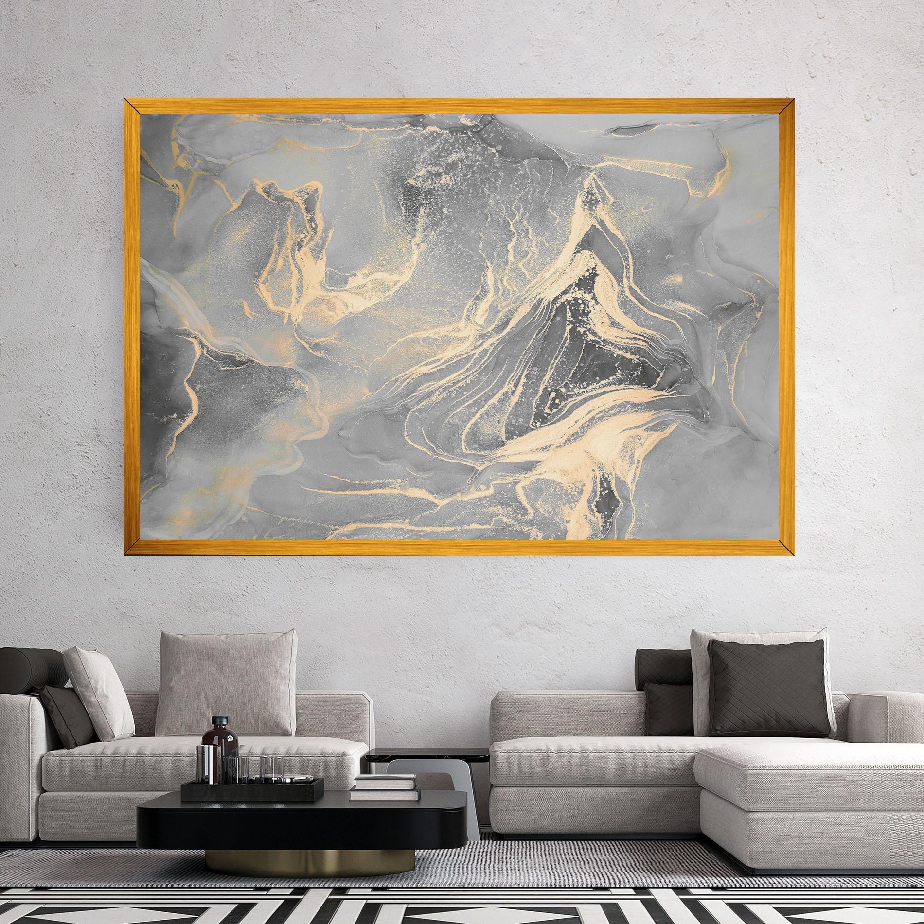 Obraz na Płótnie Abstract Illusion mockup 2