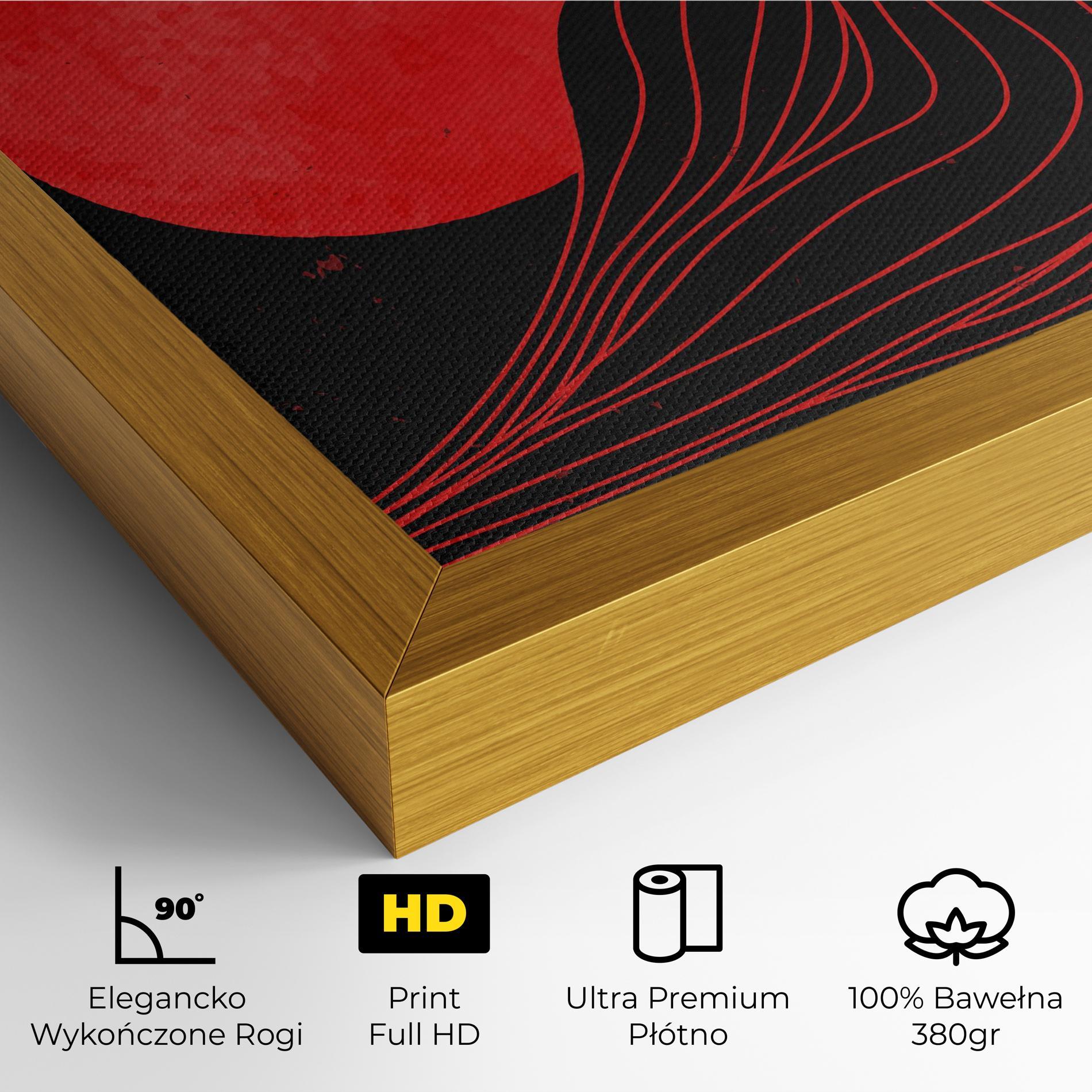 Obraz na Płótnie Bloody Moon mockup 4